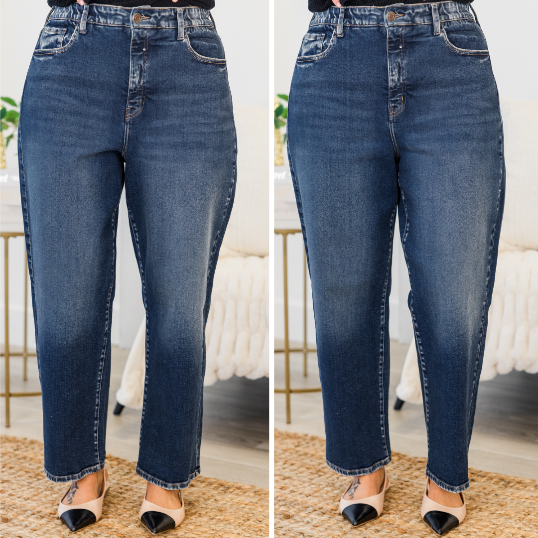 What Do You Mean Jeans, Dark Wash