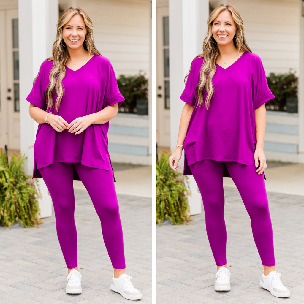 Monochrome Moment Set, Light Plum