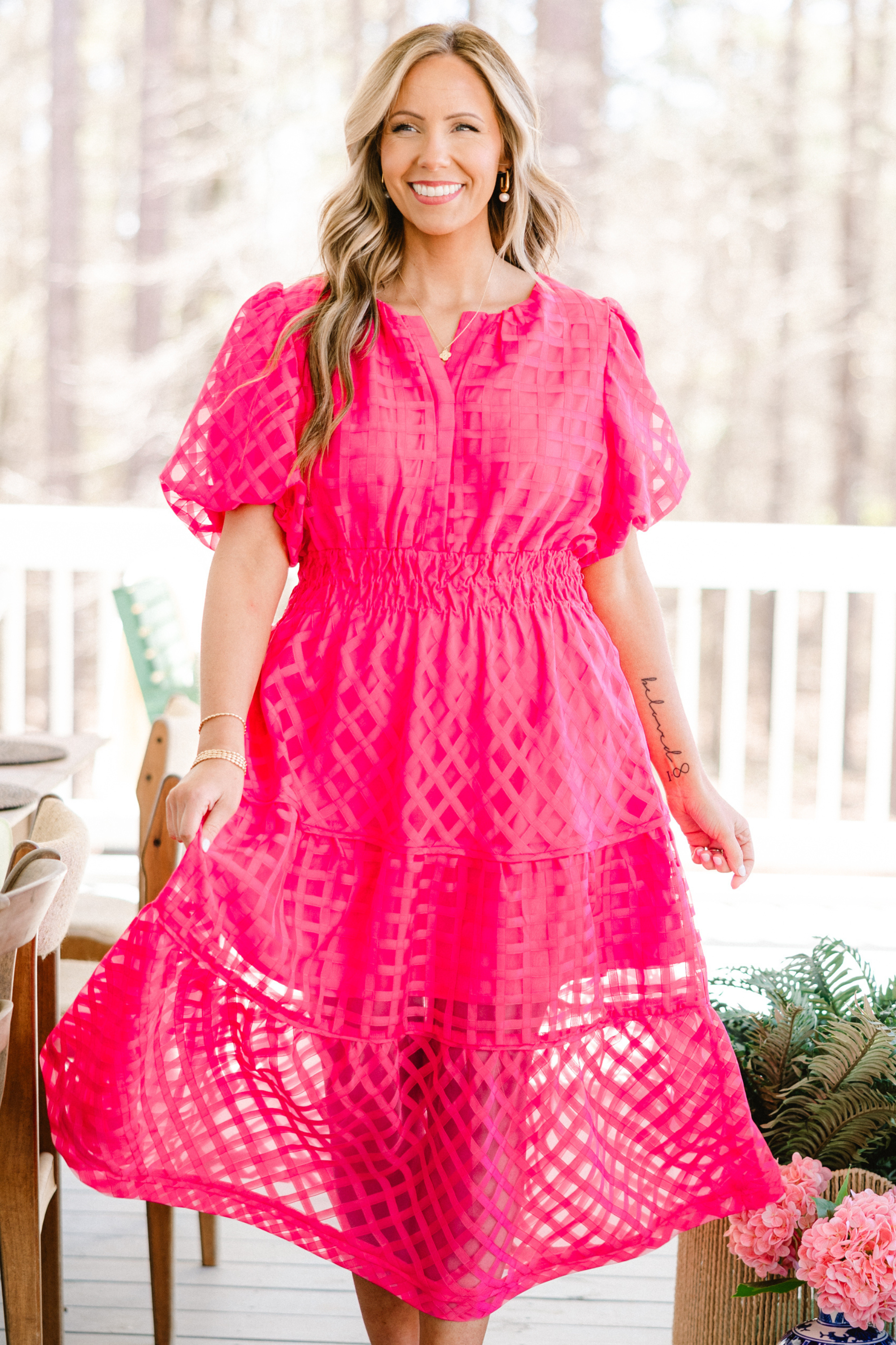 Just Because Dress, Pink