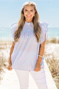 Picnic Lover Top, Blue