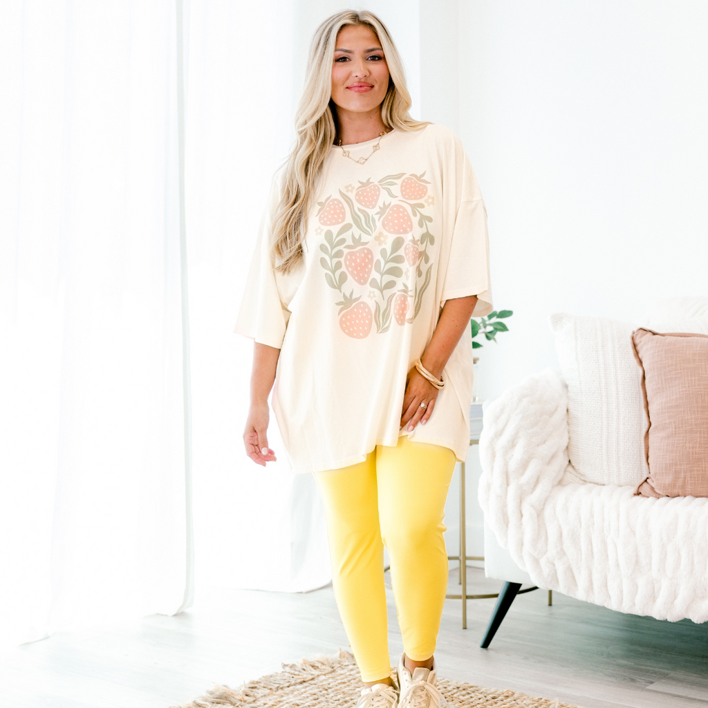 Outrun Outlast Leggings, Yellow