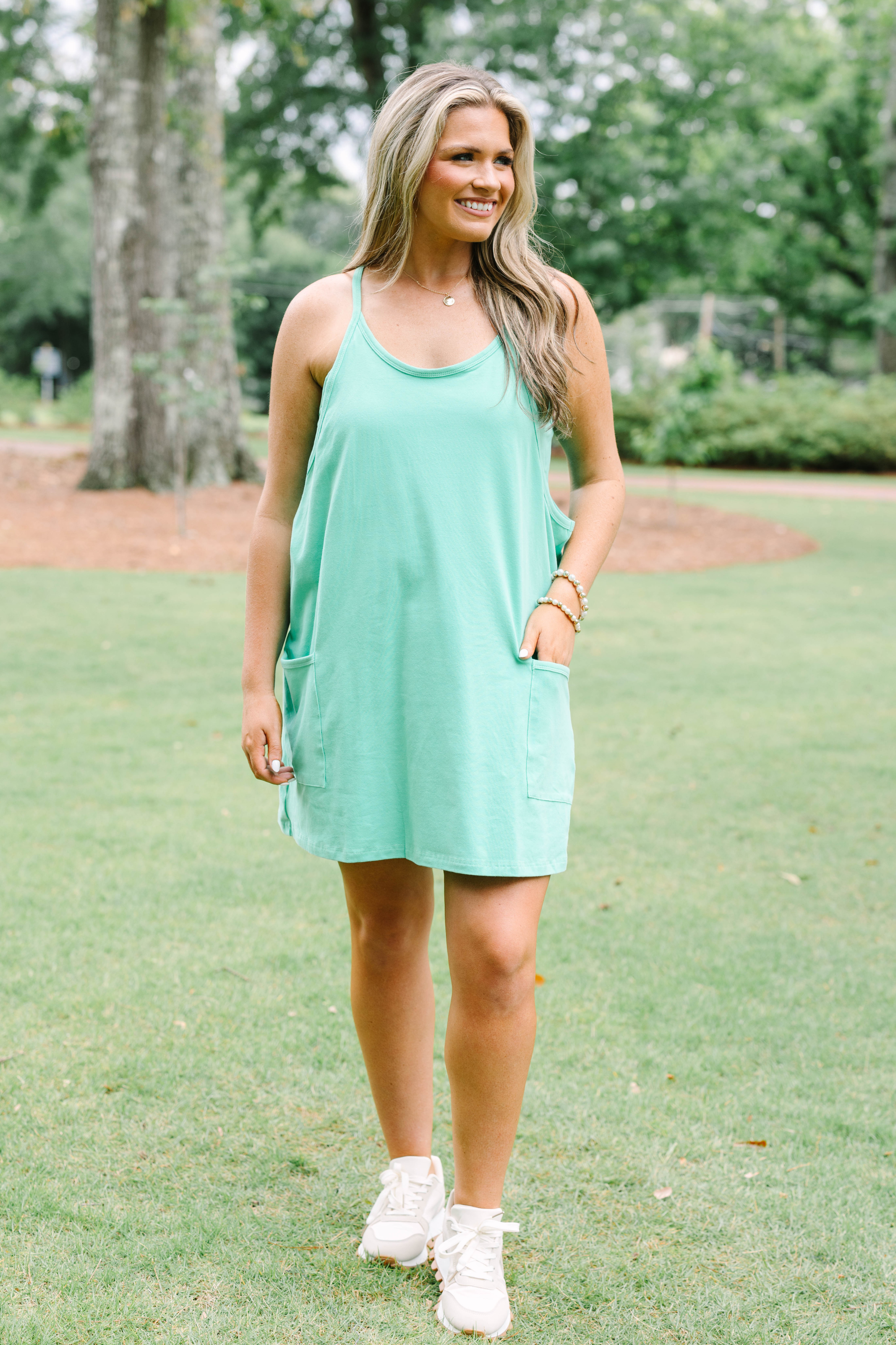 No Doubt About It Dress, Green