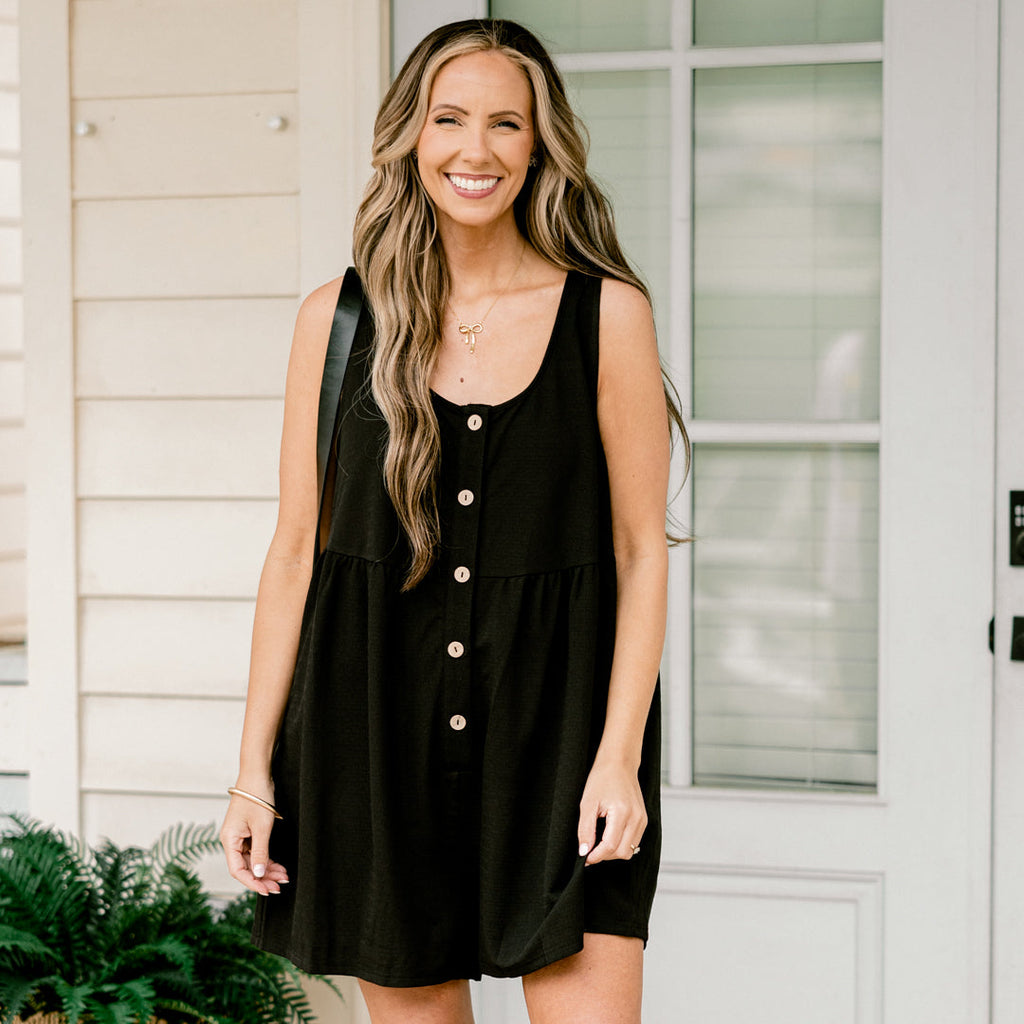 Urban Wonders Romper, Black