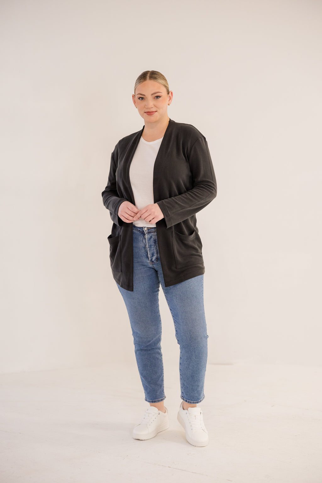 Lafayette Knit Jacket, Black