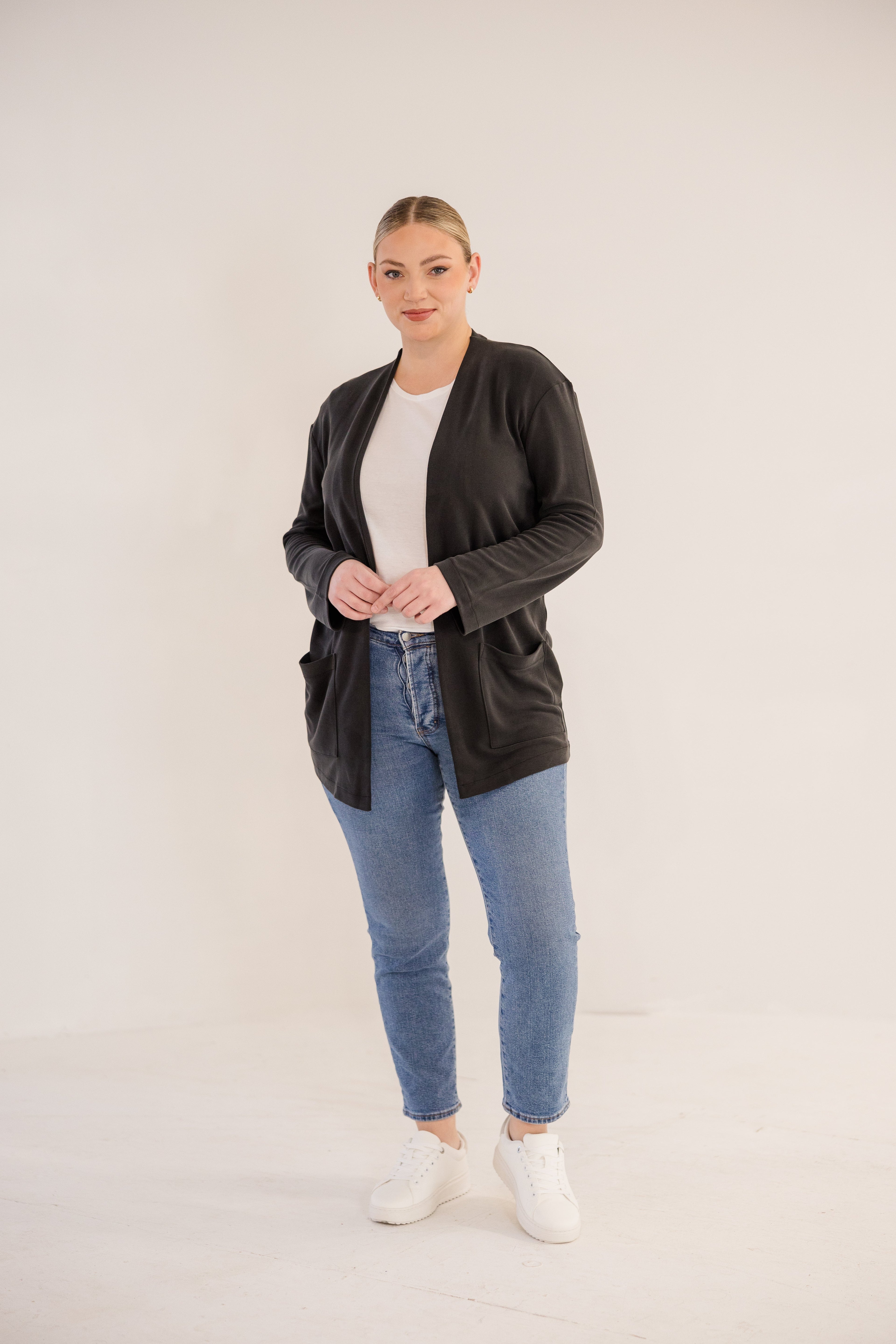 Lafayette Knit Jacket, Black