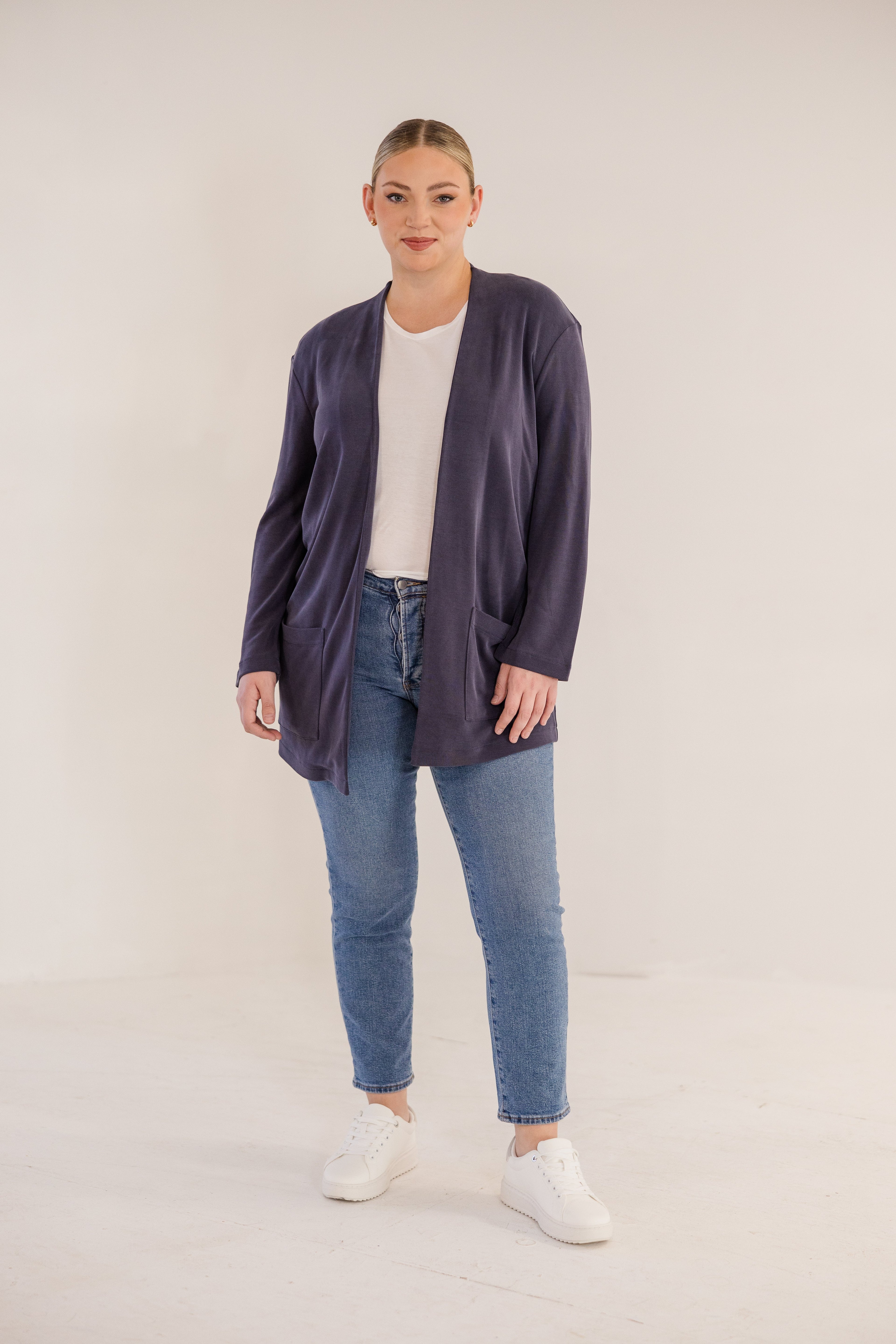 Lafayette Knit Jacket, Ink Navy