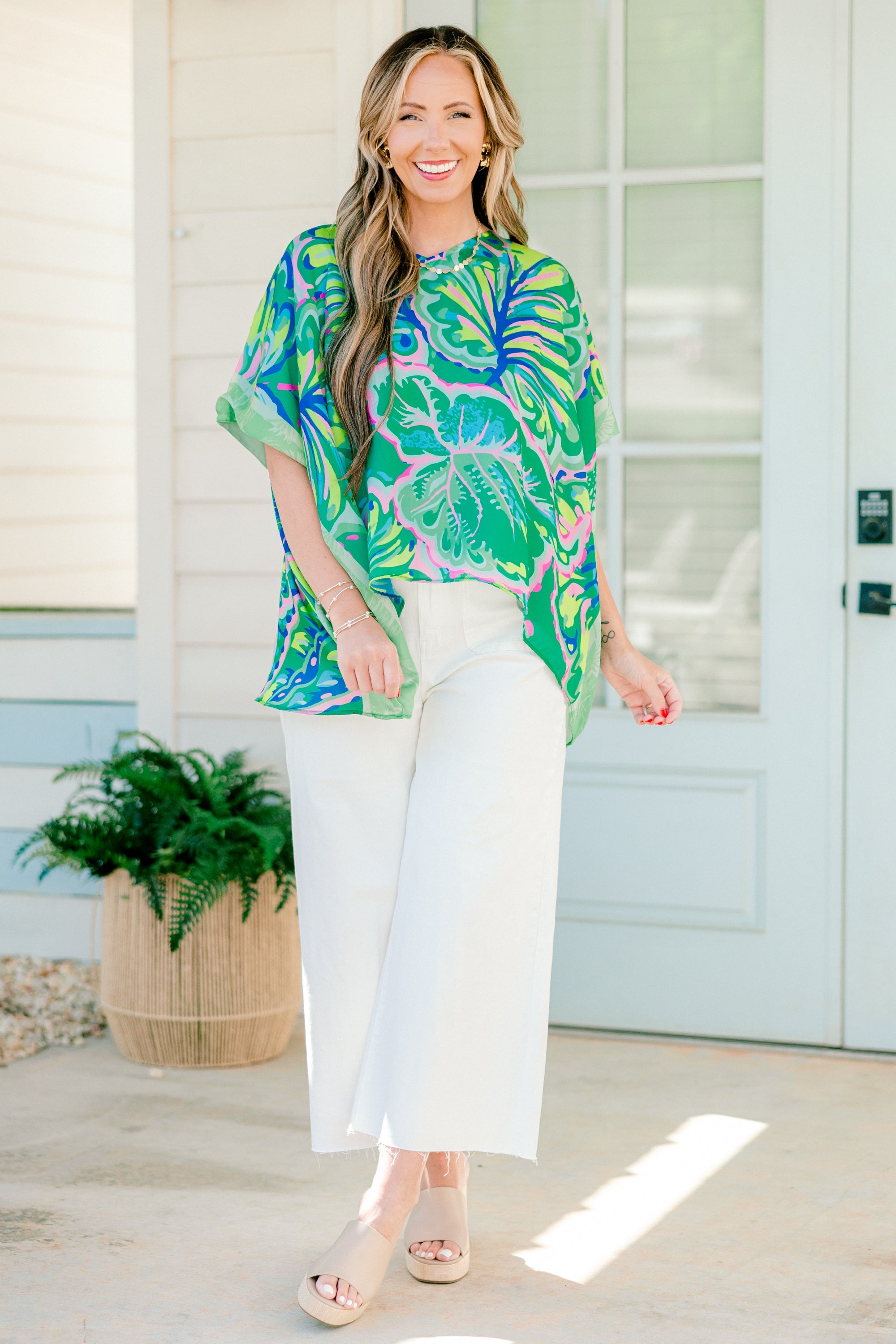 Vacation Dreams Top, Green
