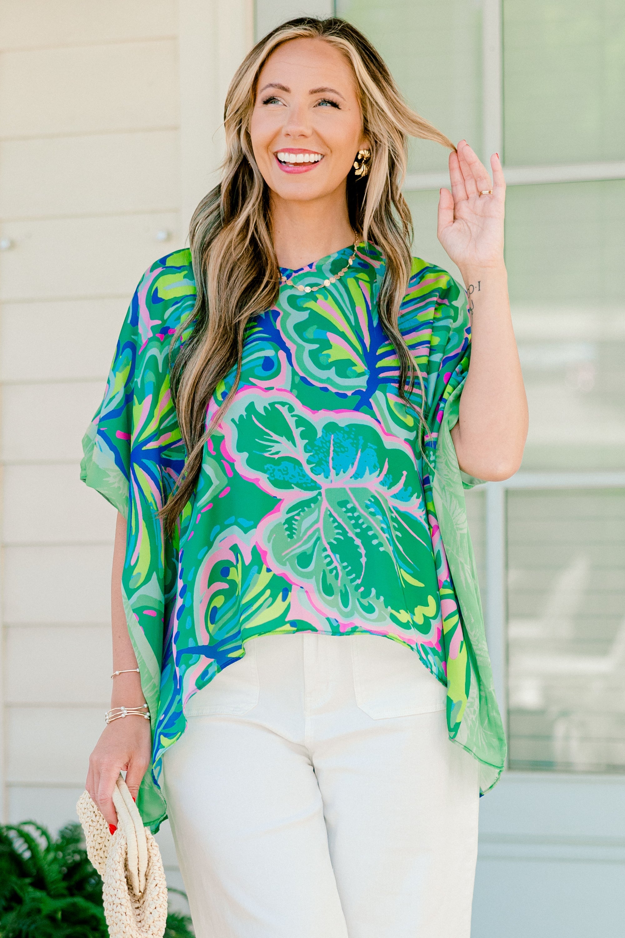 Vacation Dreams Top, Green