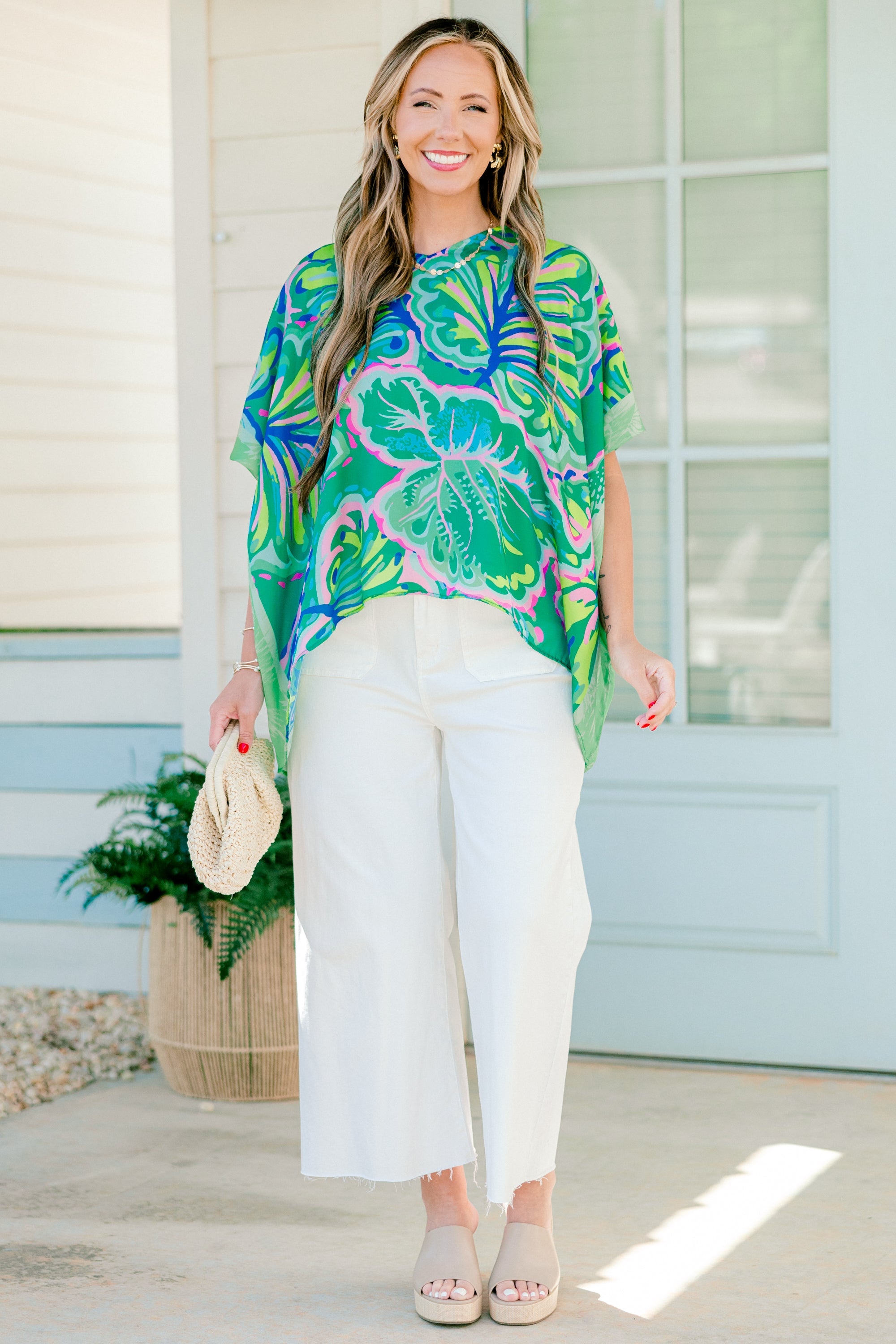 Vacation Dreams Top, Green