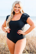 Vacation With Me Swimsuit, Black