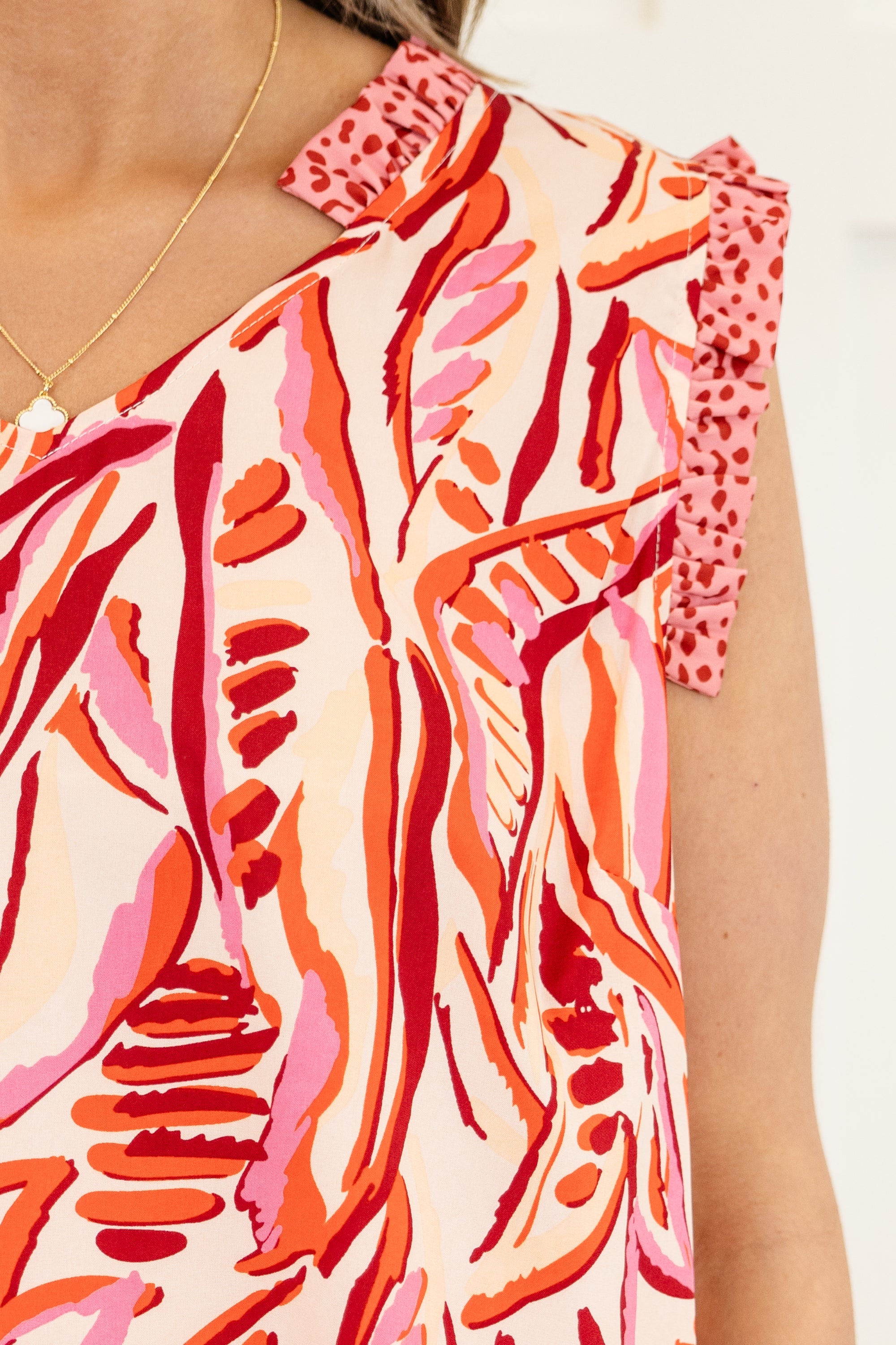 Vacay Escape Top, Beige