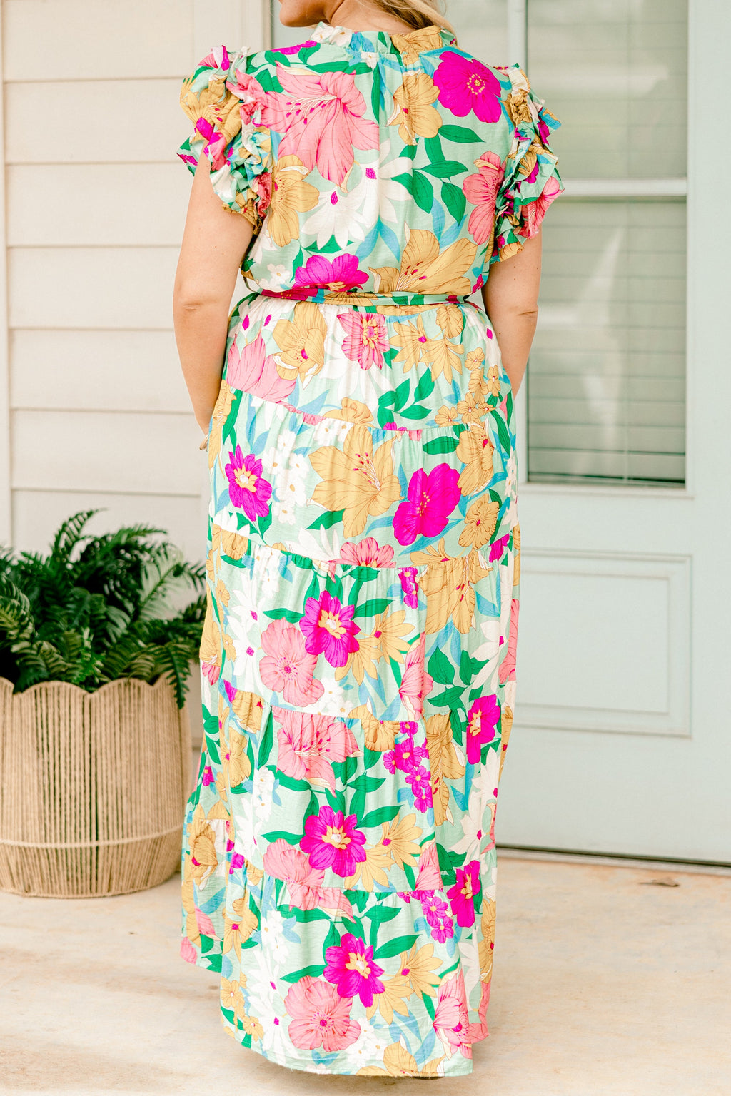Venetian Garden Dress, Pink
