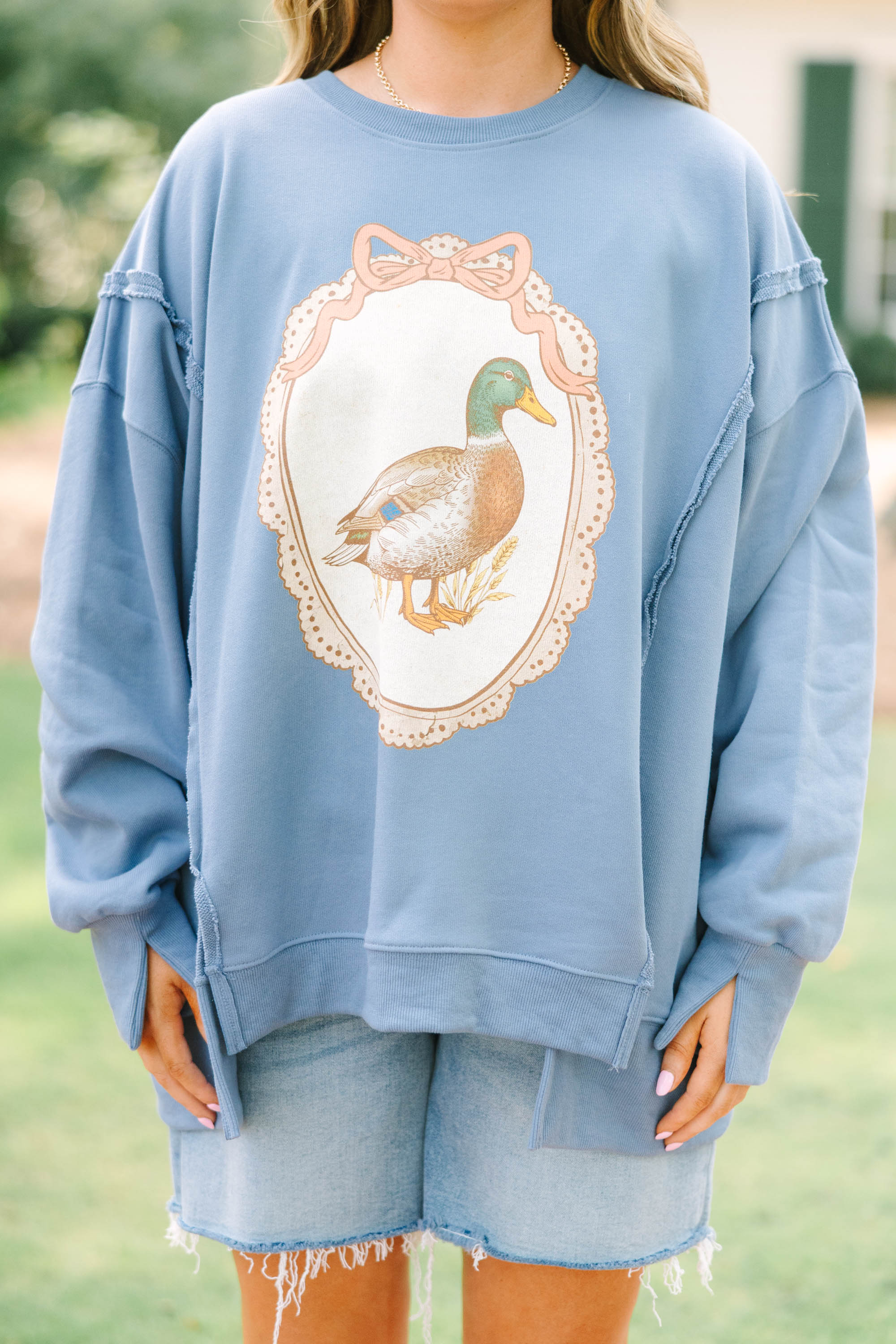 Vintage Mallard Comfy Crew, Denim