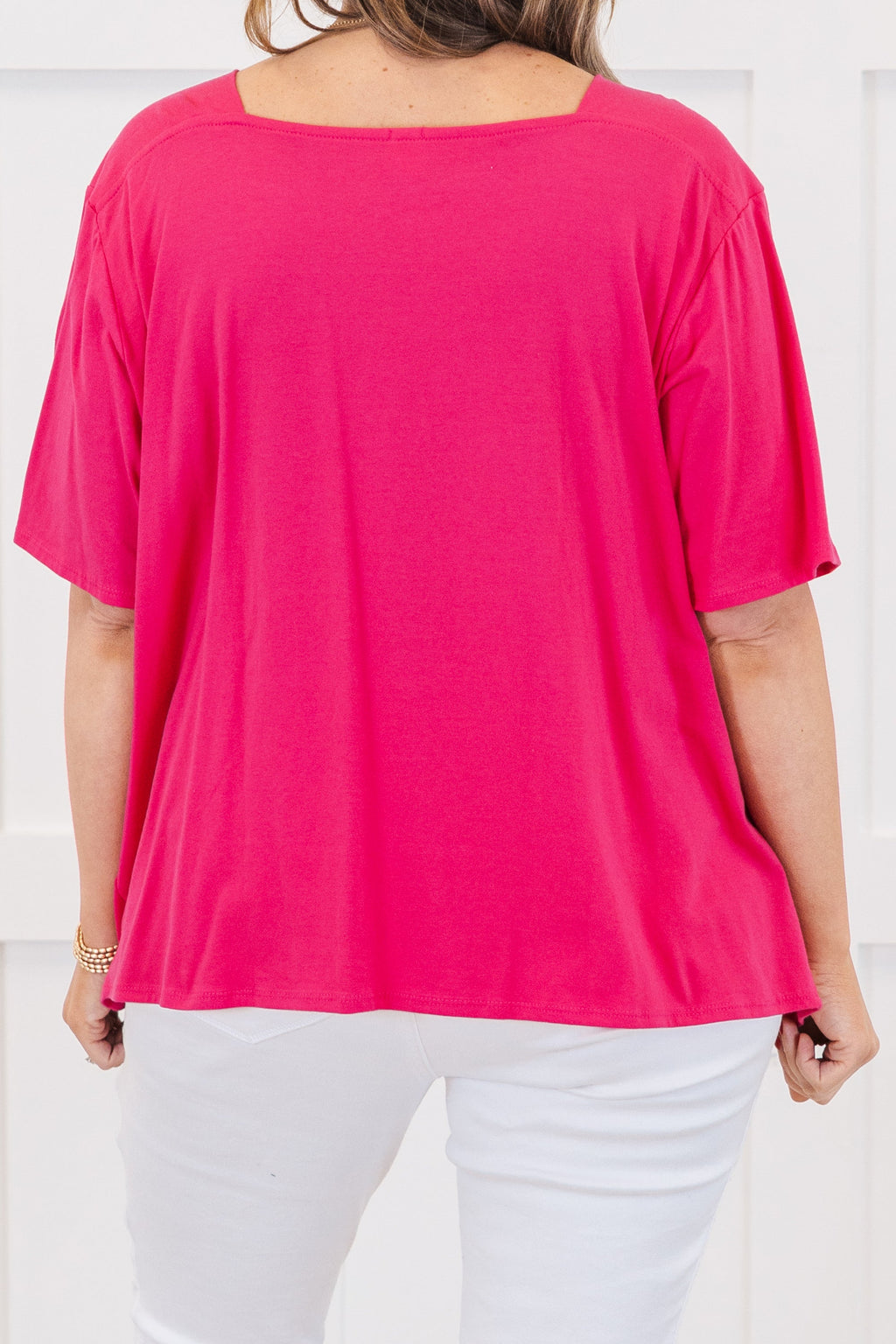 Vivid Imagination Top, Fuchsia