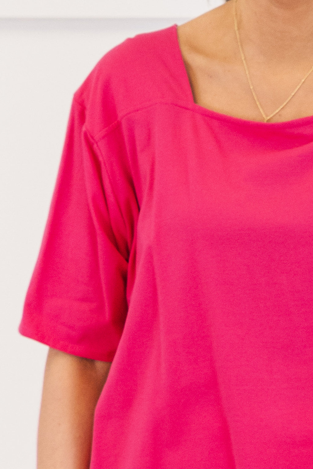 Vivid Imagination Top, Fuchsia