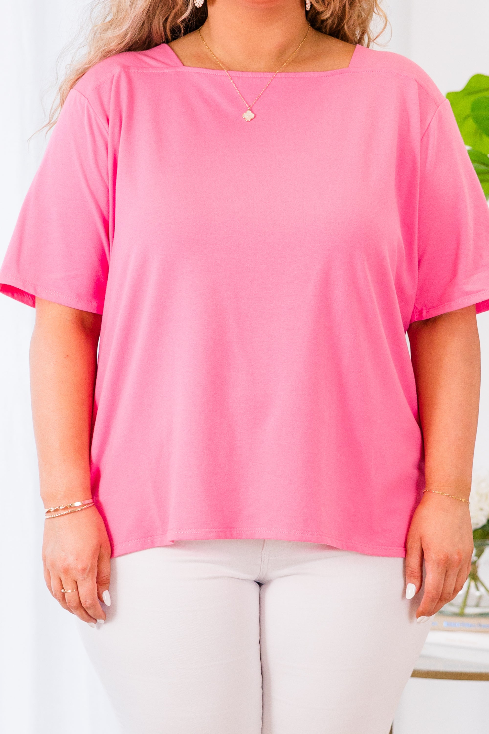 Vivid Imagination Top, Pink