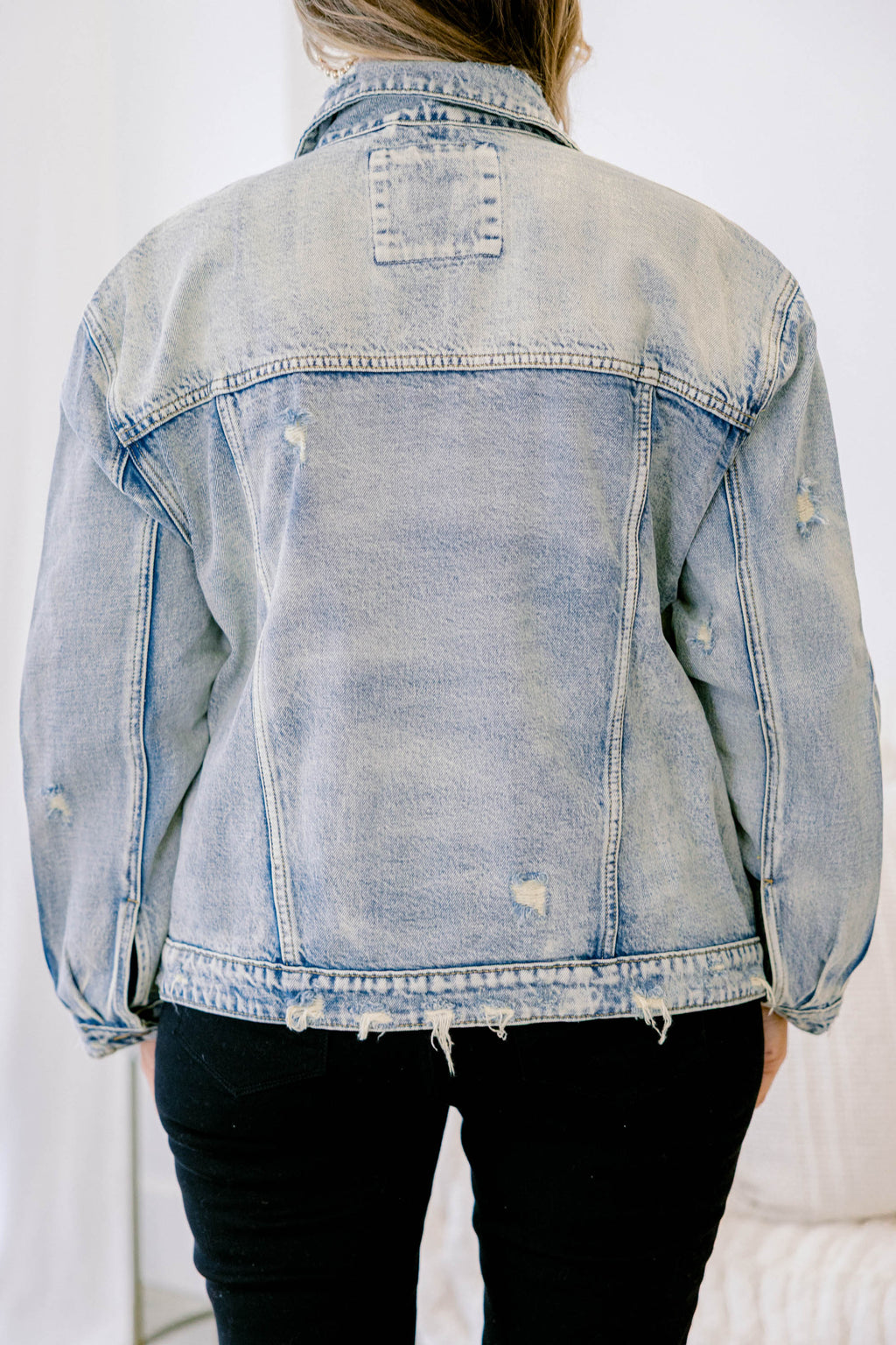 Vividly Dreaming Jacket, Light Wash