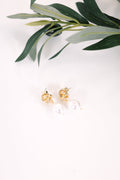 Waiting To Make You Mine Earrings, Gold