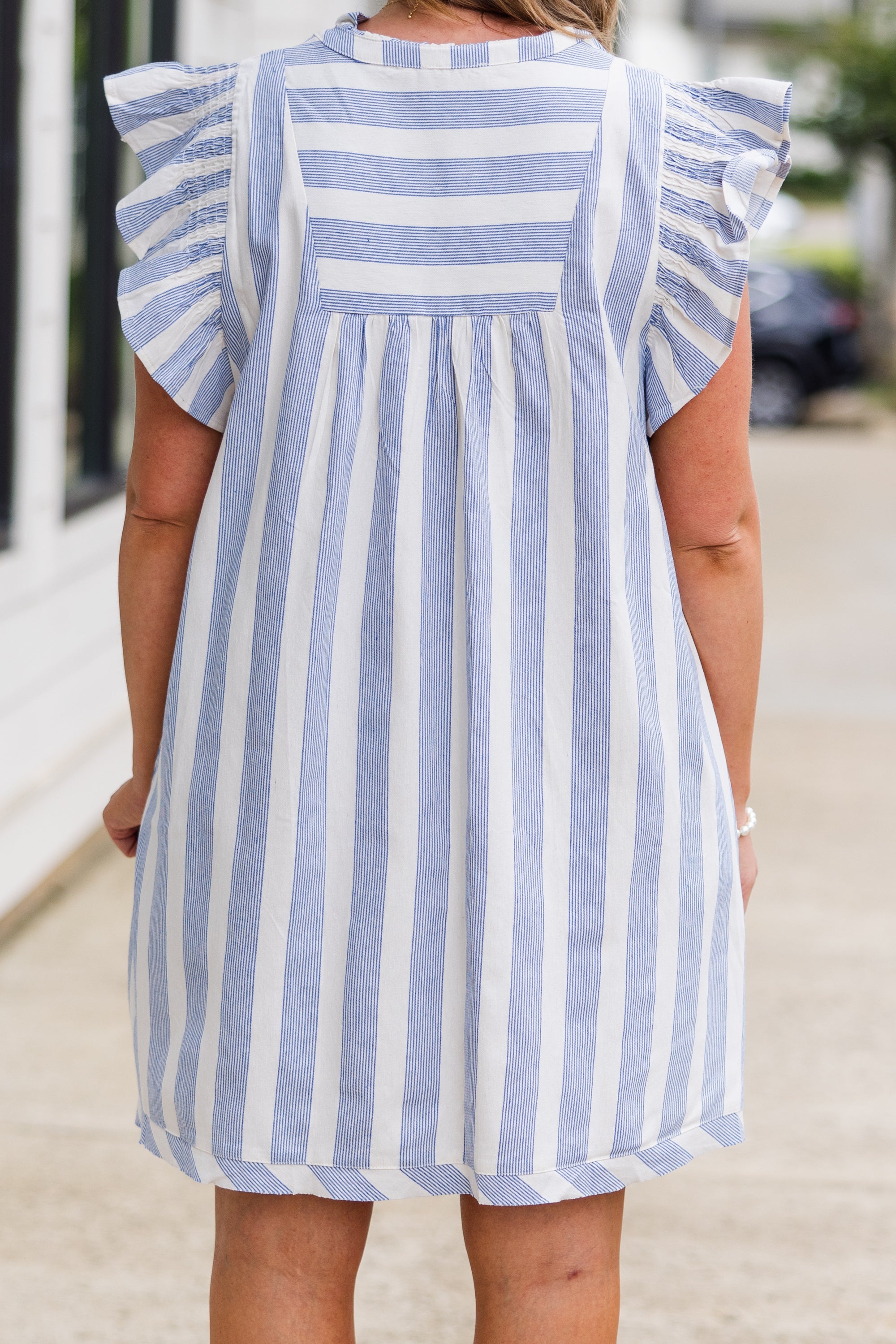 Walk And Talk Dress, Blue