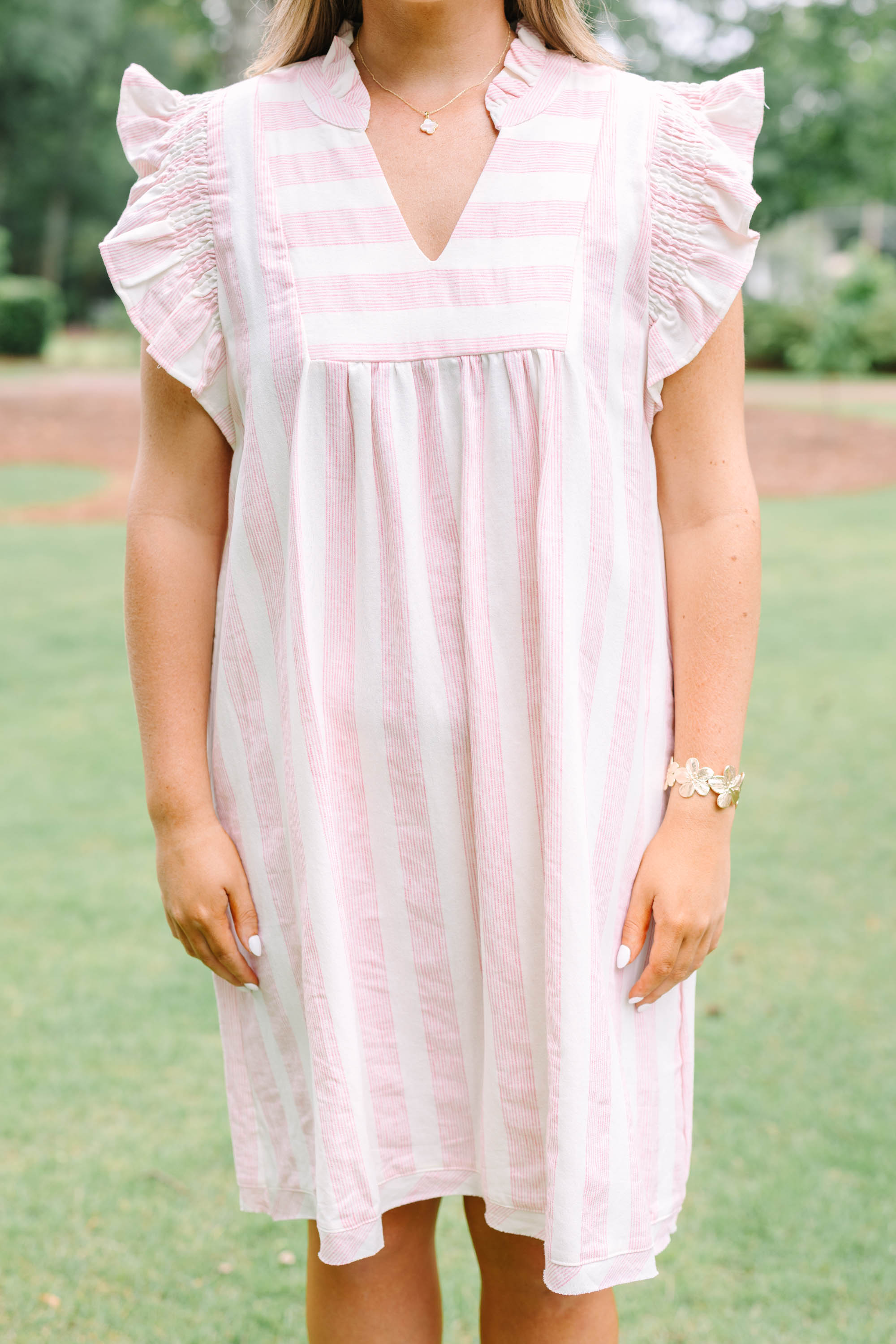 Walk And Talk Dress, Pink