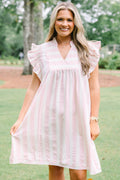 Walk And Talk Dress, Pink