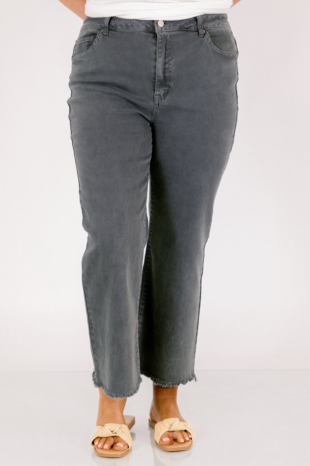 Walk This Way Jeans, Ash Black