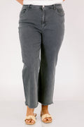 Walk This Way Jeans, Ash Black