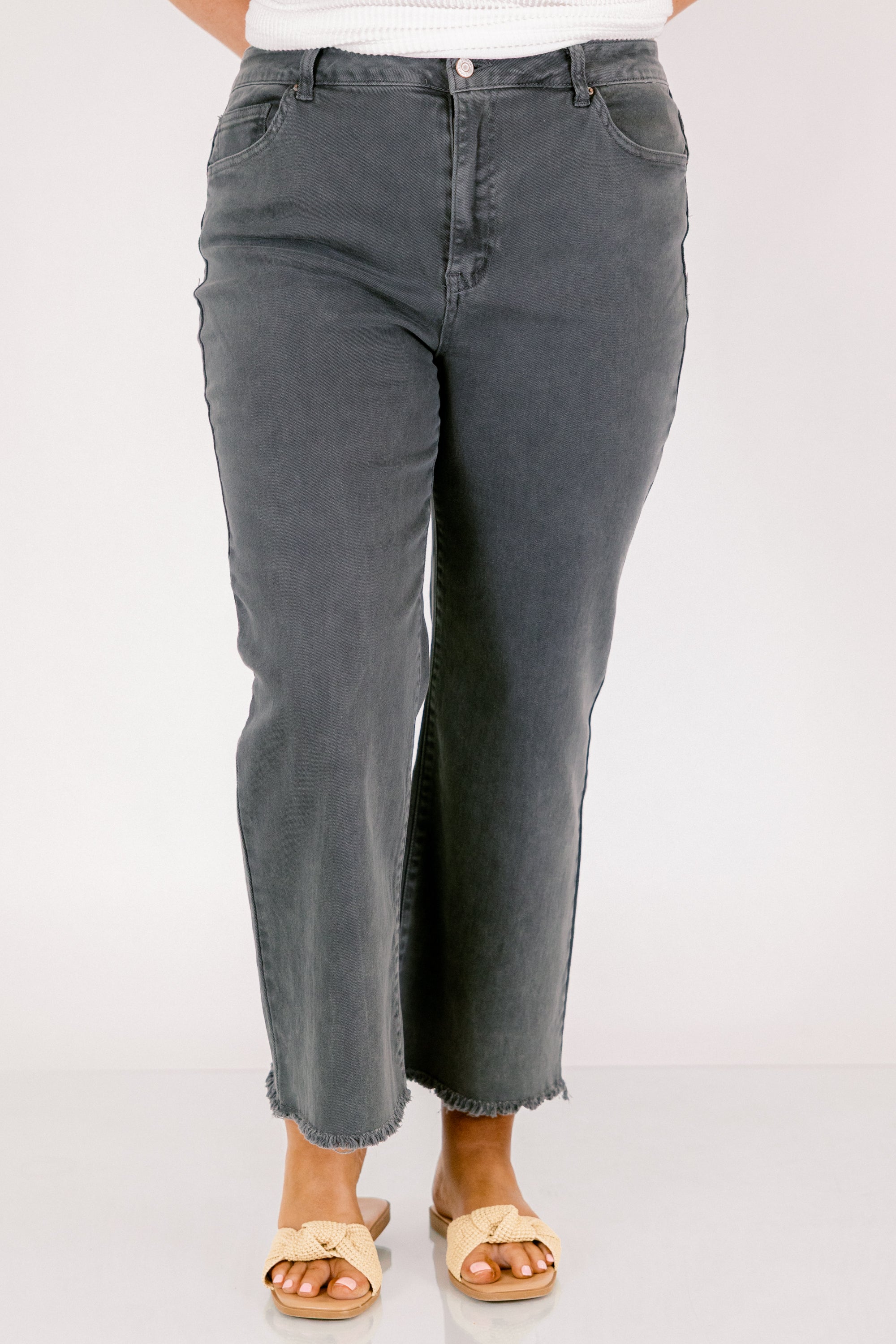 Walk This Way Jeans, Ash Black