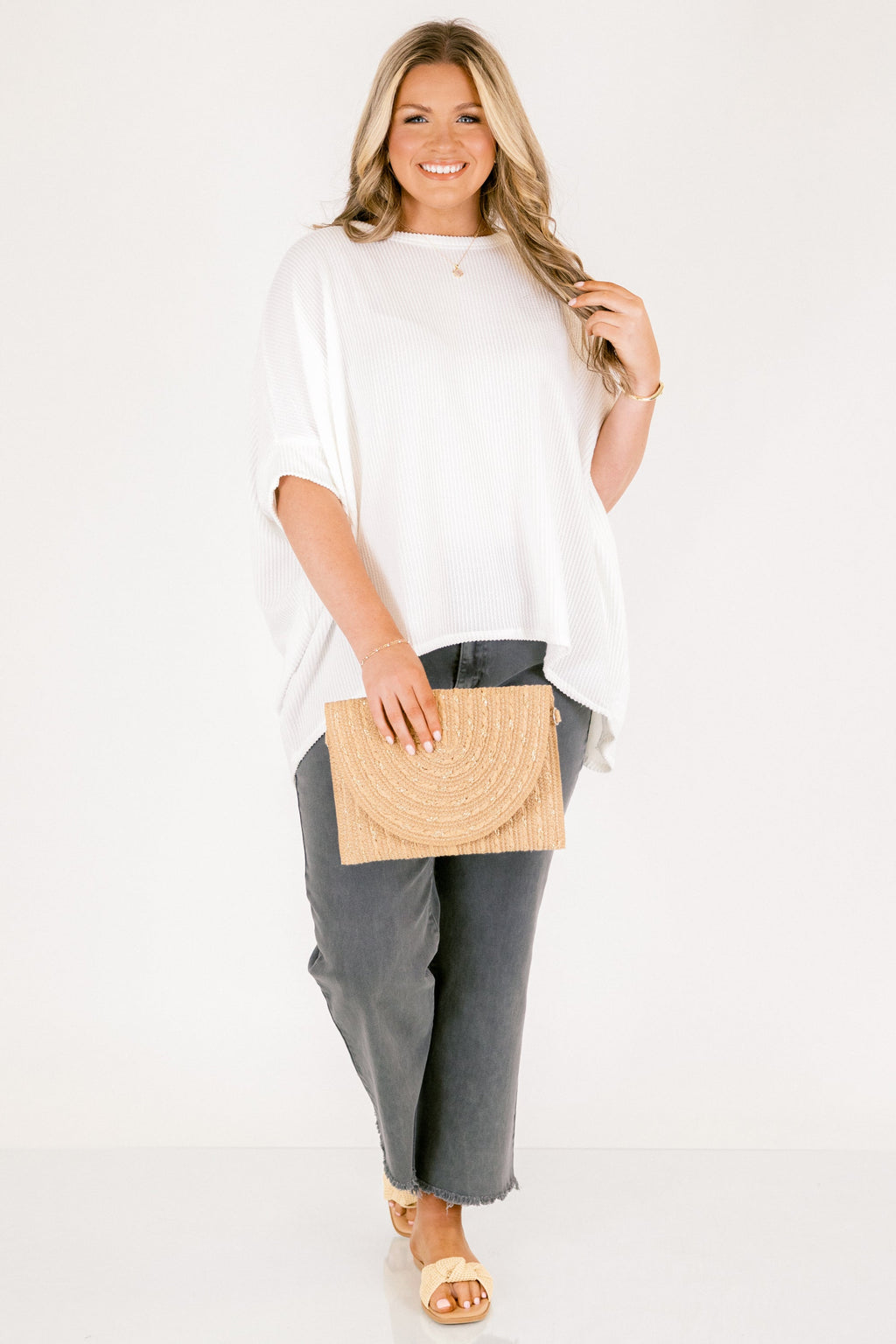 Walk This Way Jeans, Ash Black