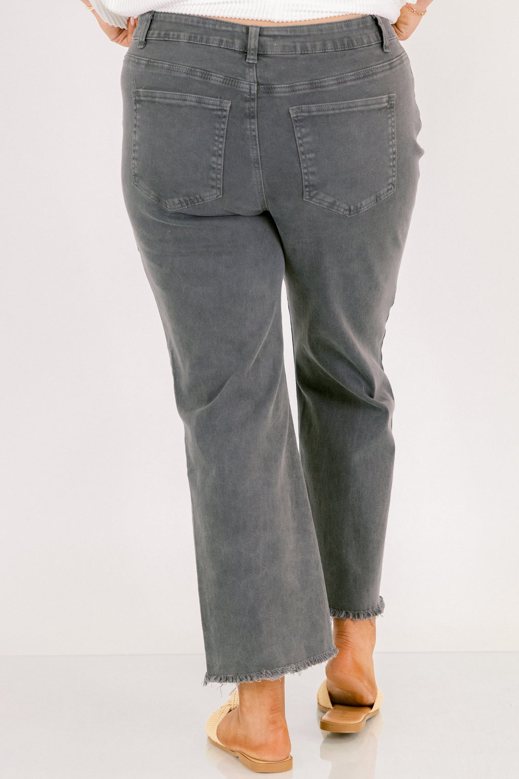 Walk This Way Jeans, Ash Black