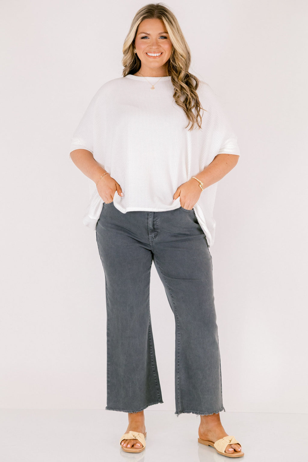 Walk This Way Jeans, Ash Black
