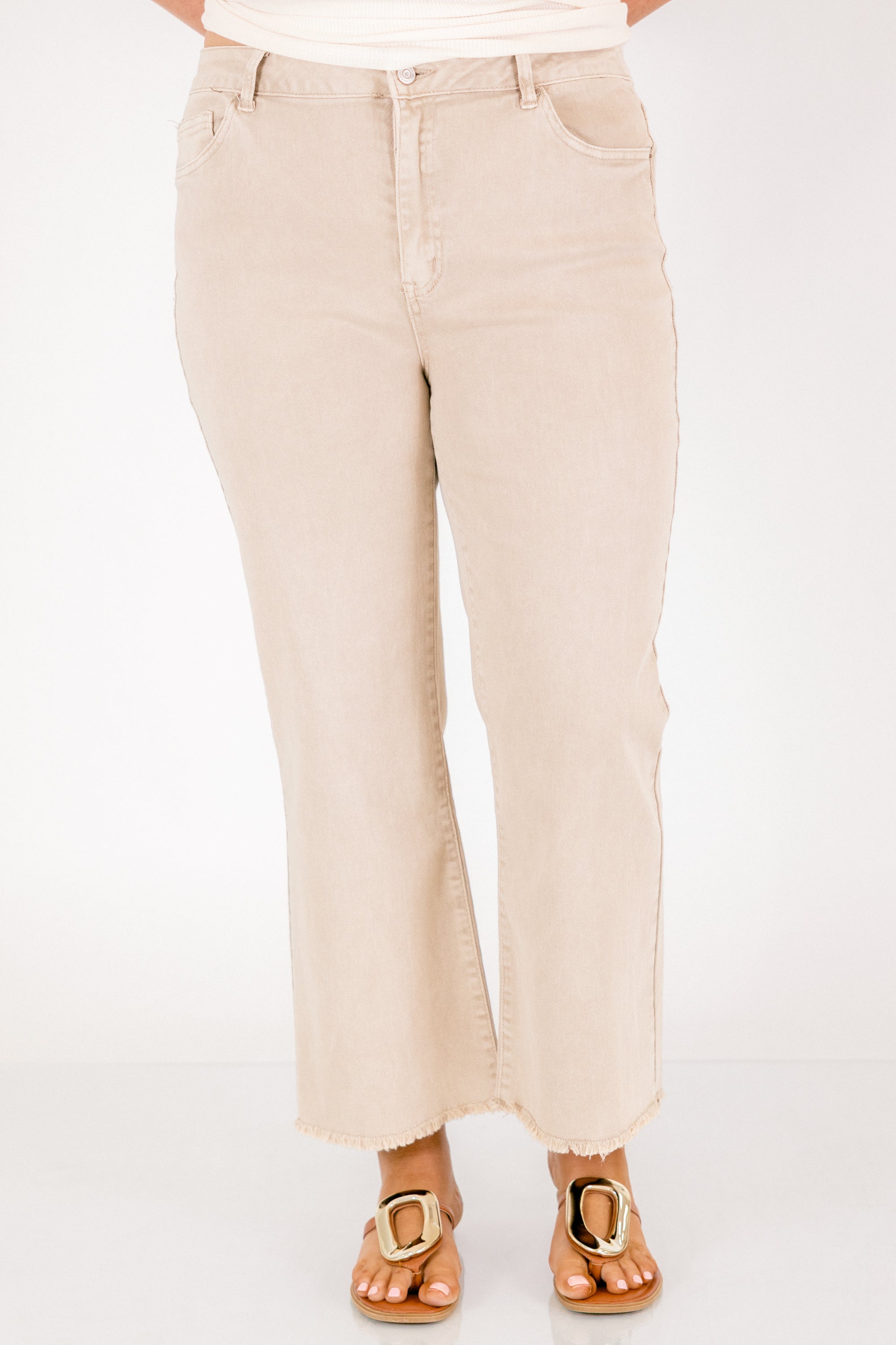 Walk This Way Jeans, Light Mocha