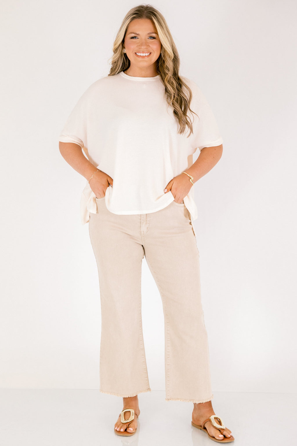 Walk This Way Jeans, Light Mocha