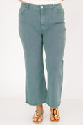 Walk This Way Jeans, Teal