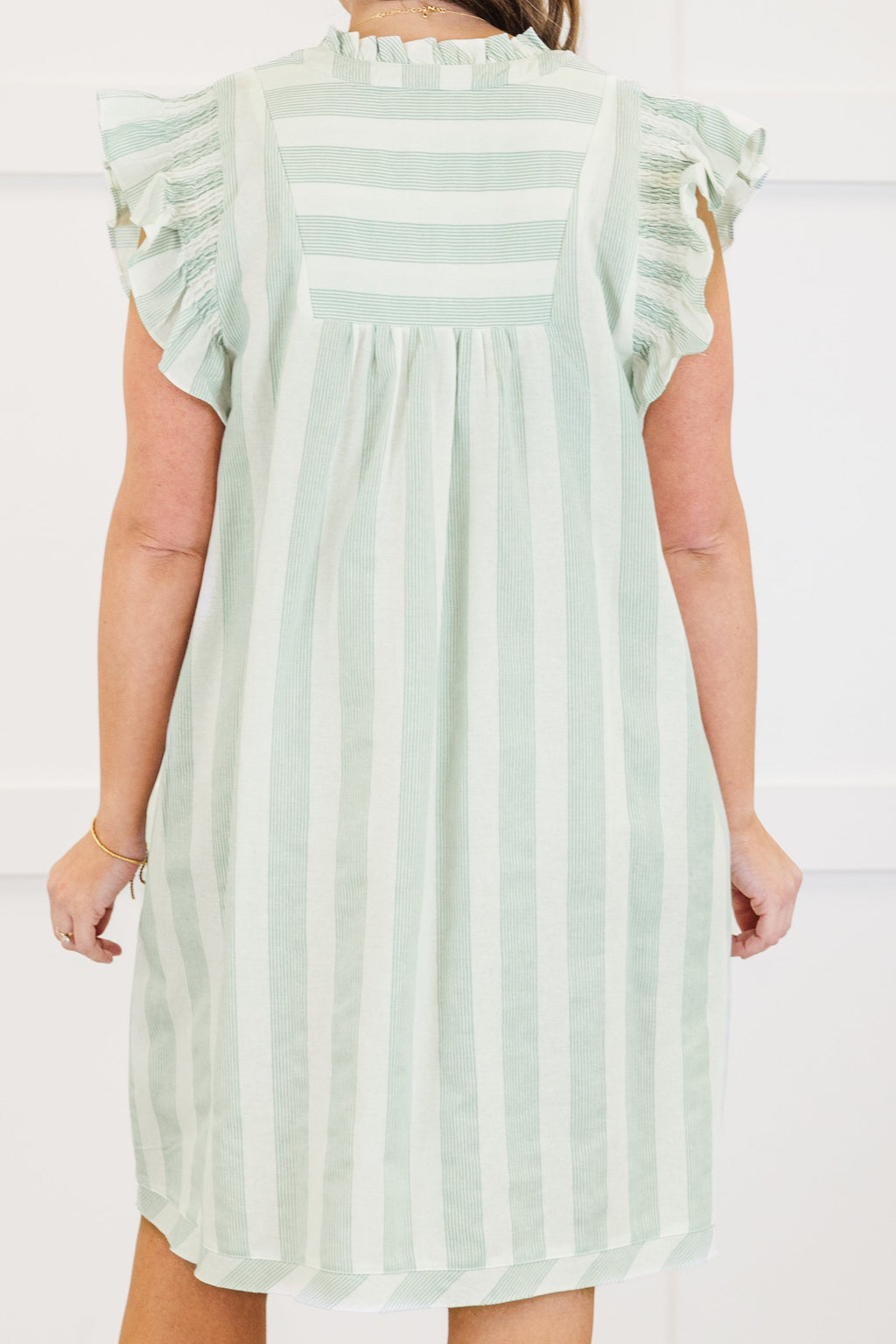 Walk and Talk Dress, Green