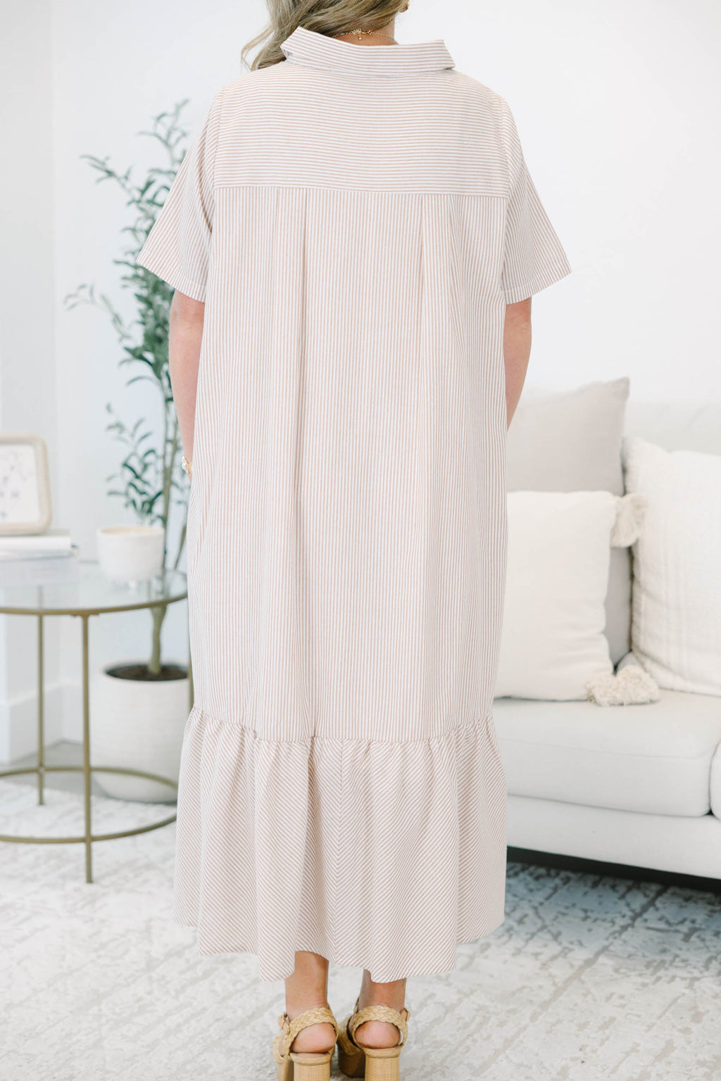 Walking Away Dress, Brown