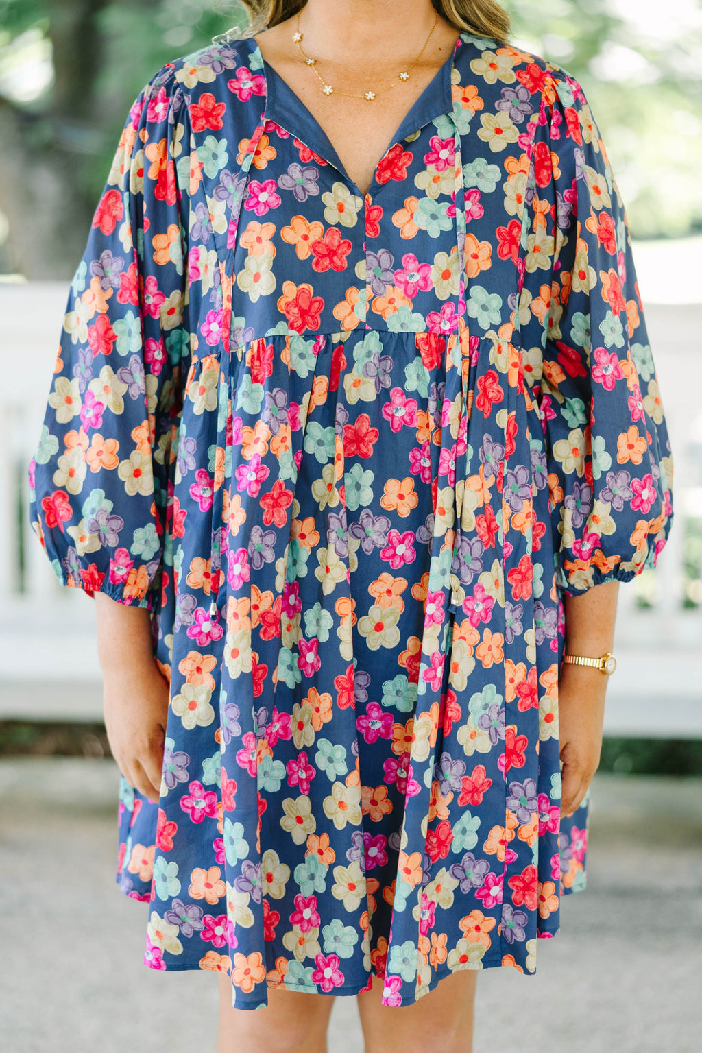 Walking On Air Dress, Pink Floral