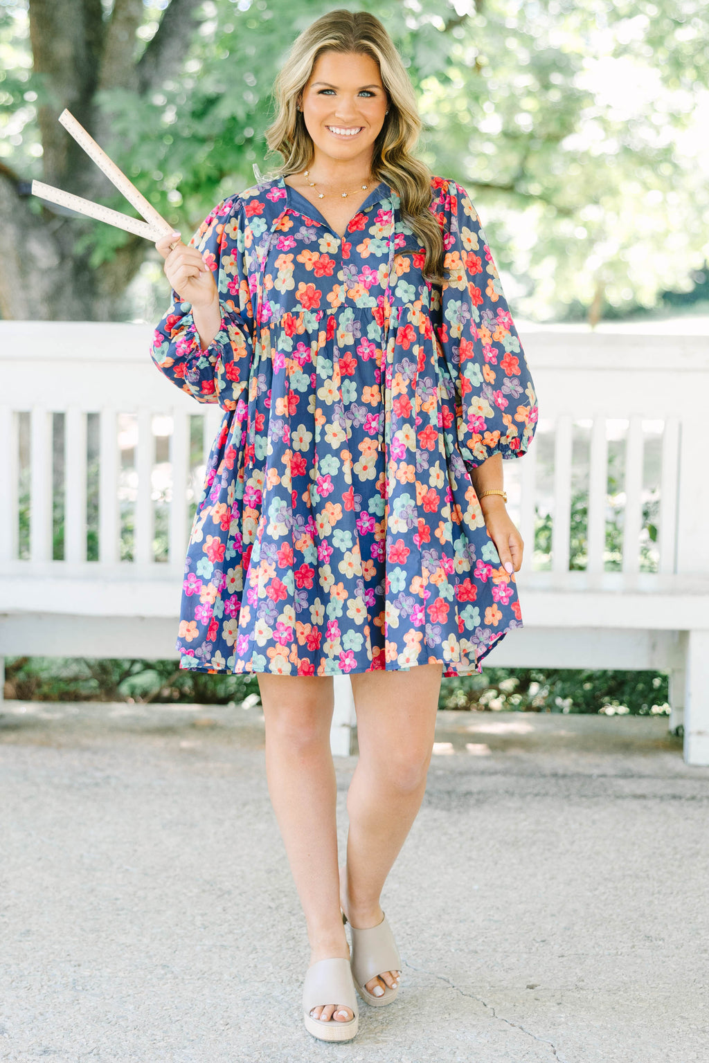 Walking On Air Dress, Pink Floral