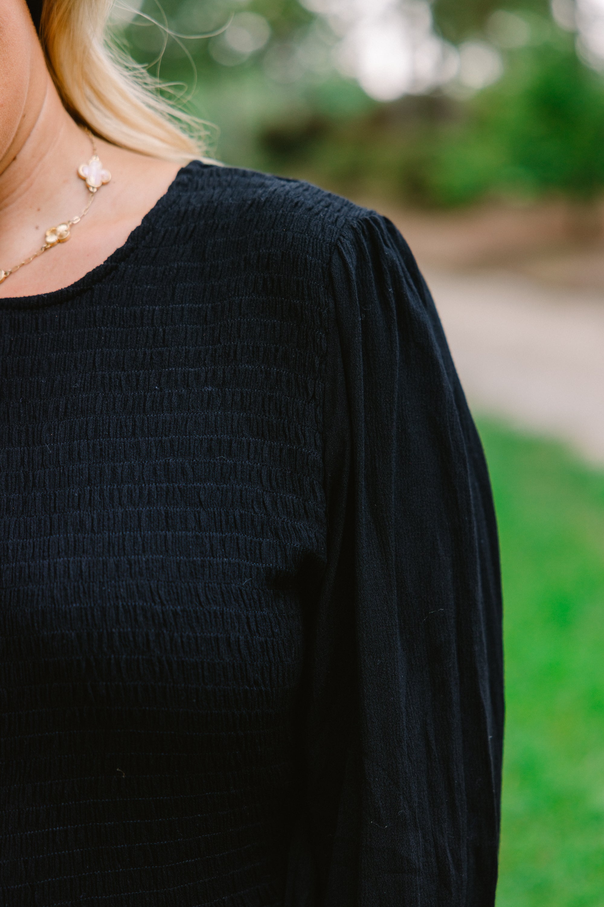 Wallflower Kisses Top, Black