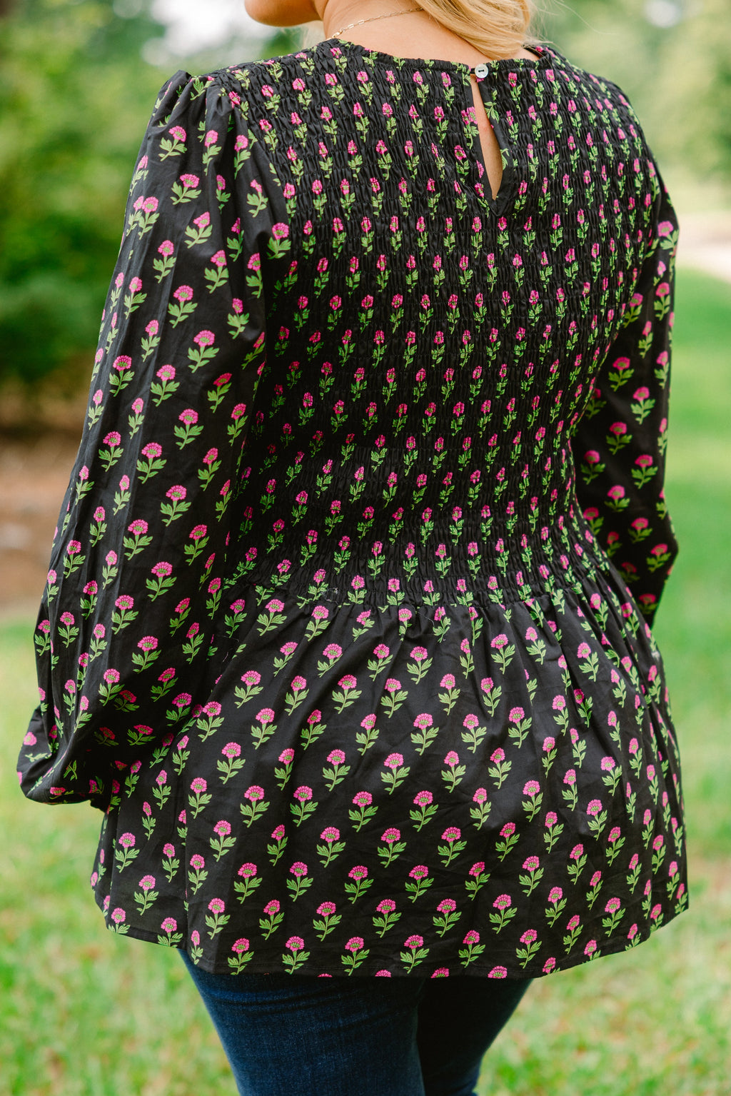 Wallflower Kisses Top, Black-Pink