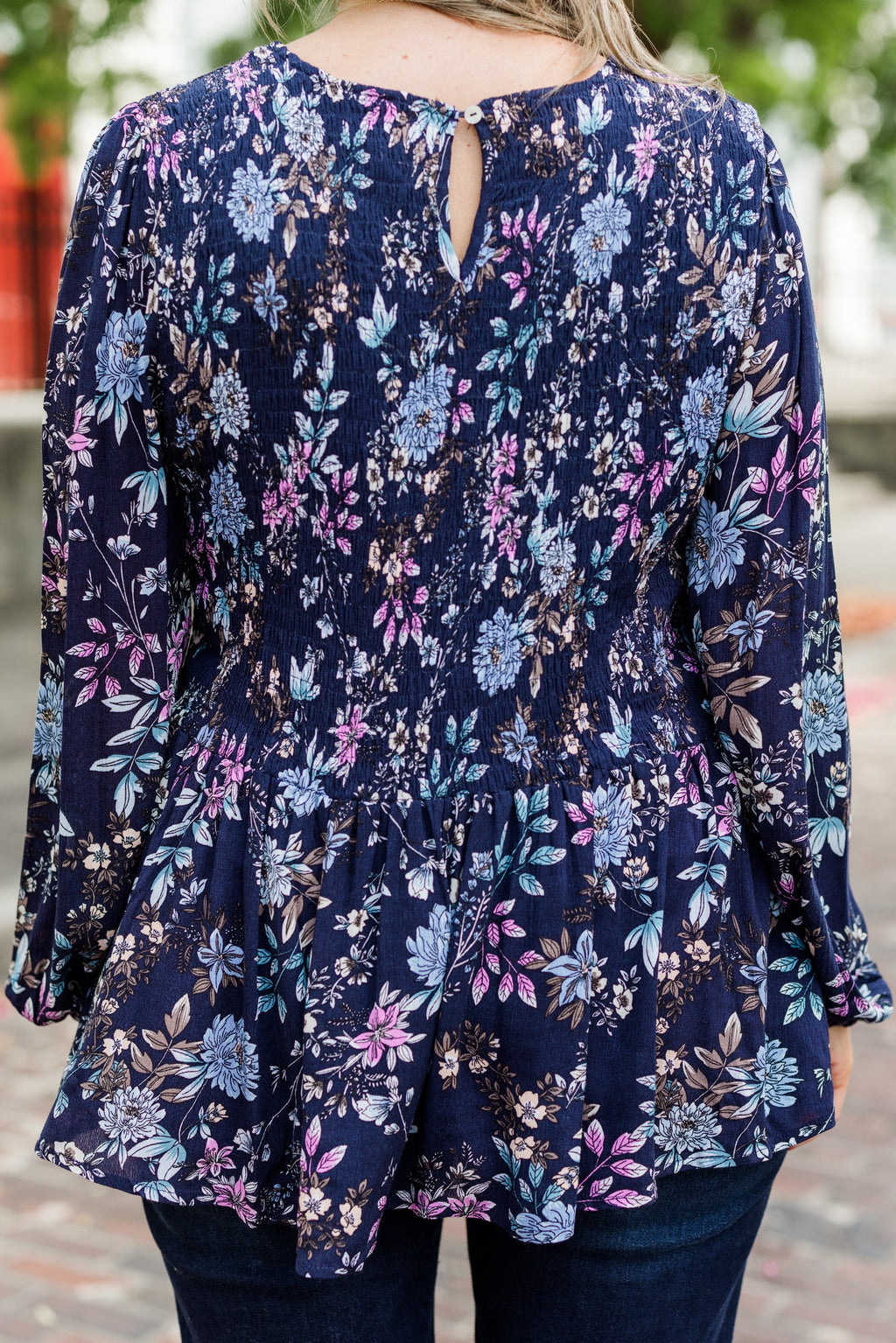 Wallflower Kisses Top, Blue