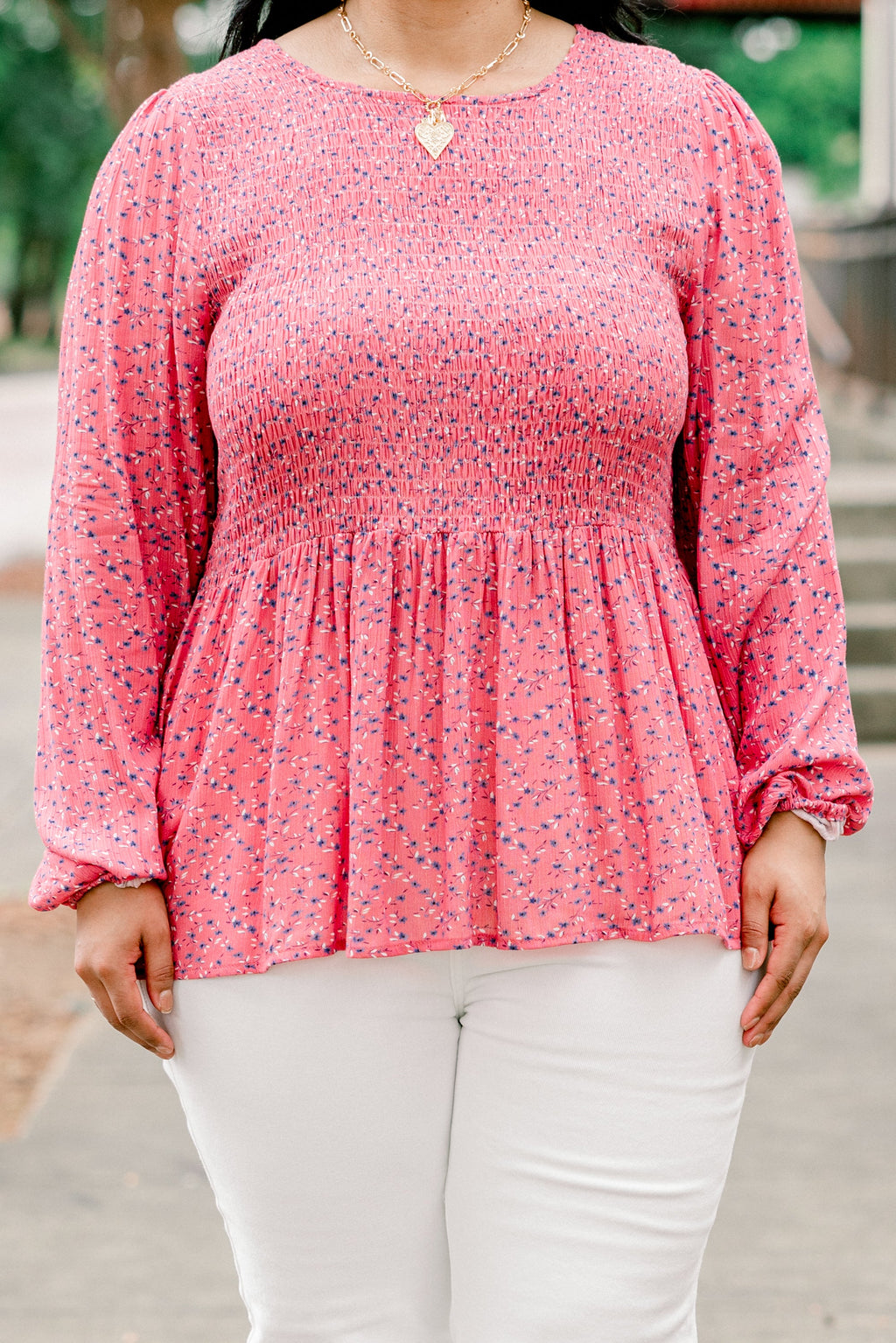 Wallflower Kisses Top, Dusty Rose