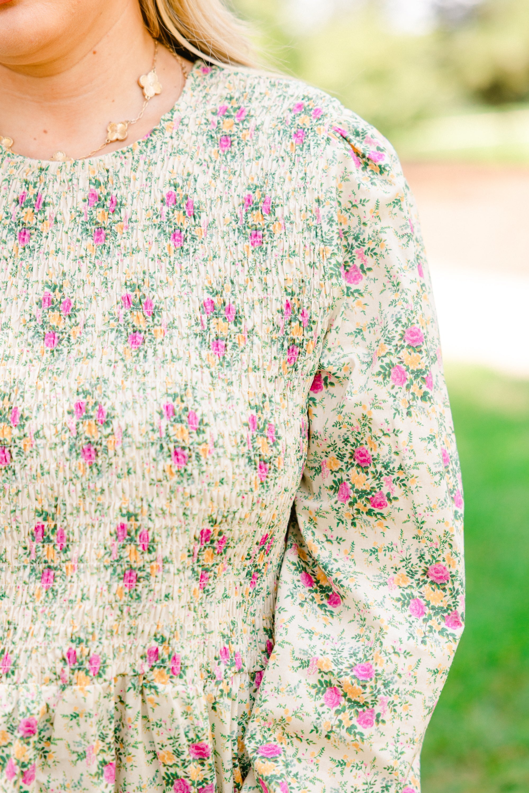 Wallflower Kisses Top, Ivory Floral