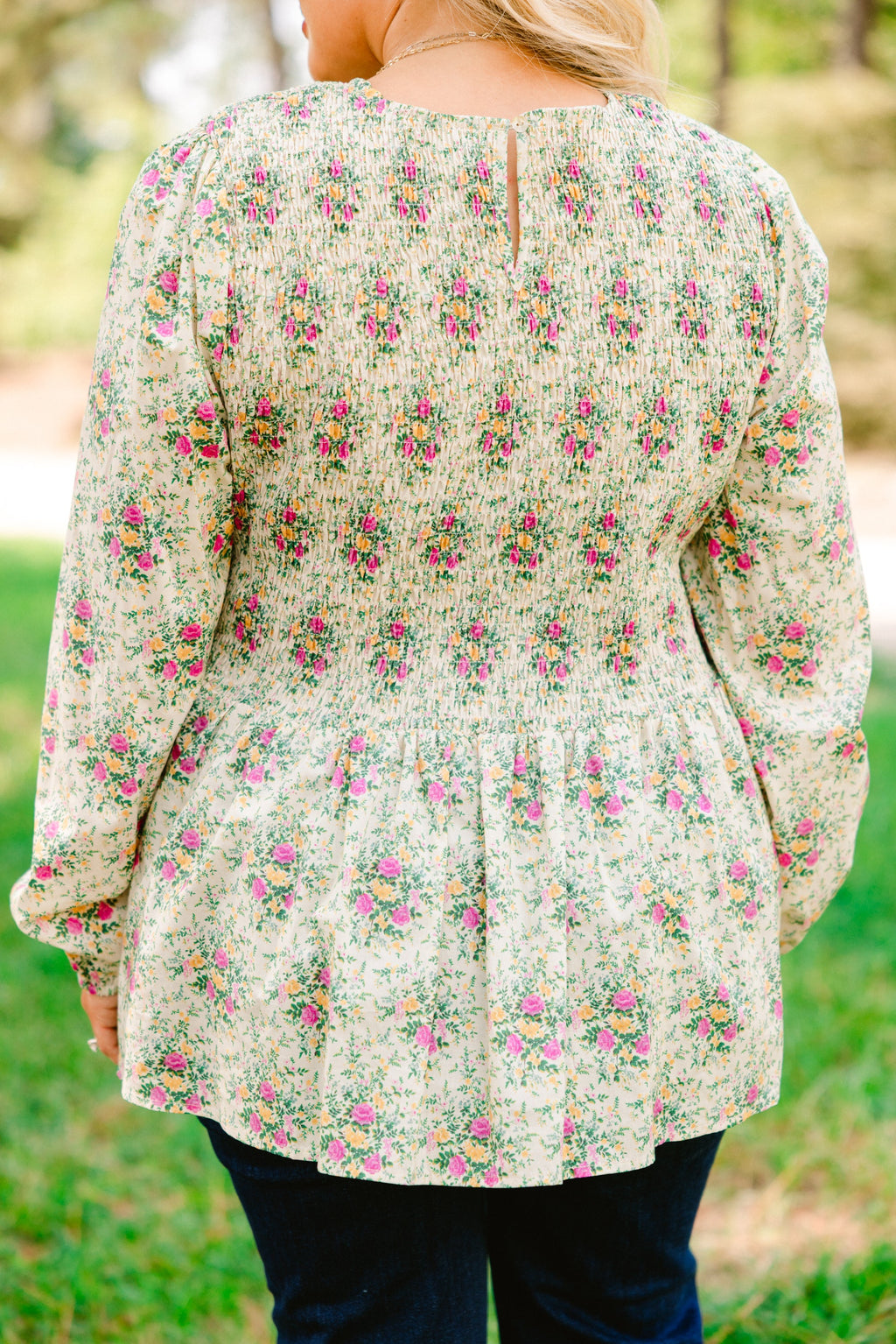 Wallflower Kisses Top, Ivory Floral