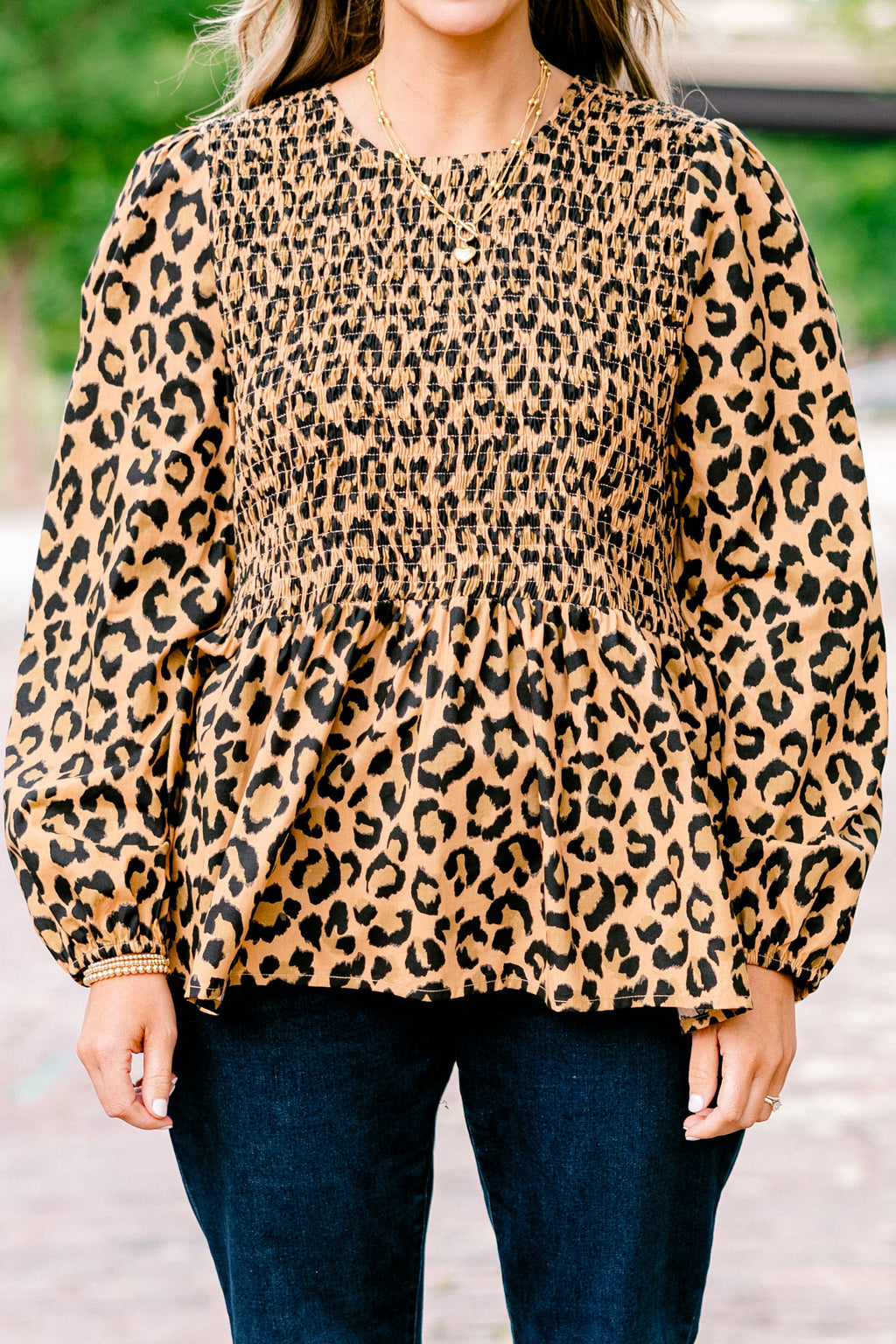 Wallflower Kisses Top, Leopard