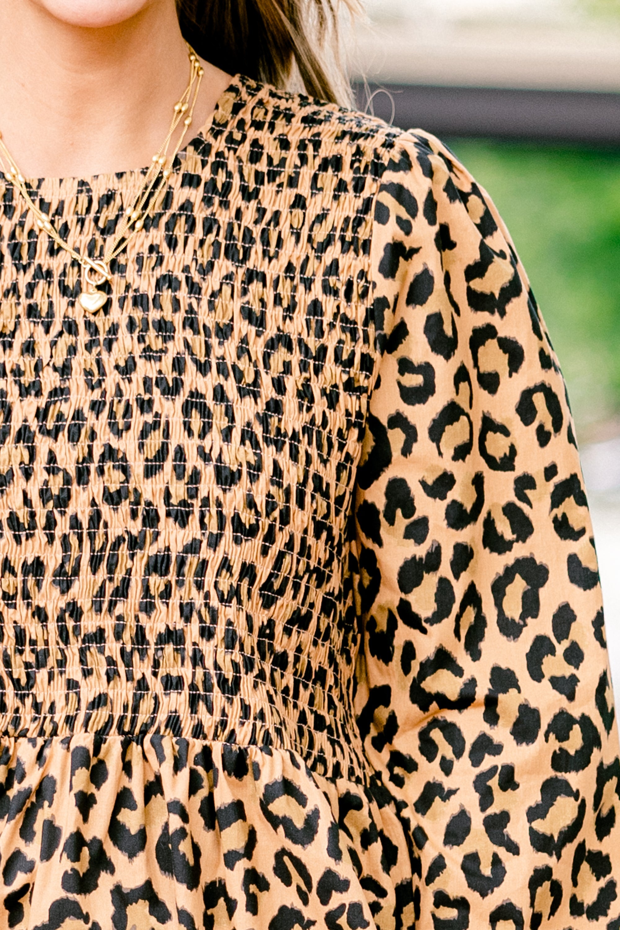 Wallflower Kisses Top, Leopard