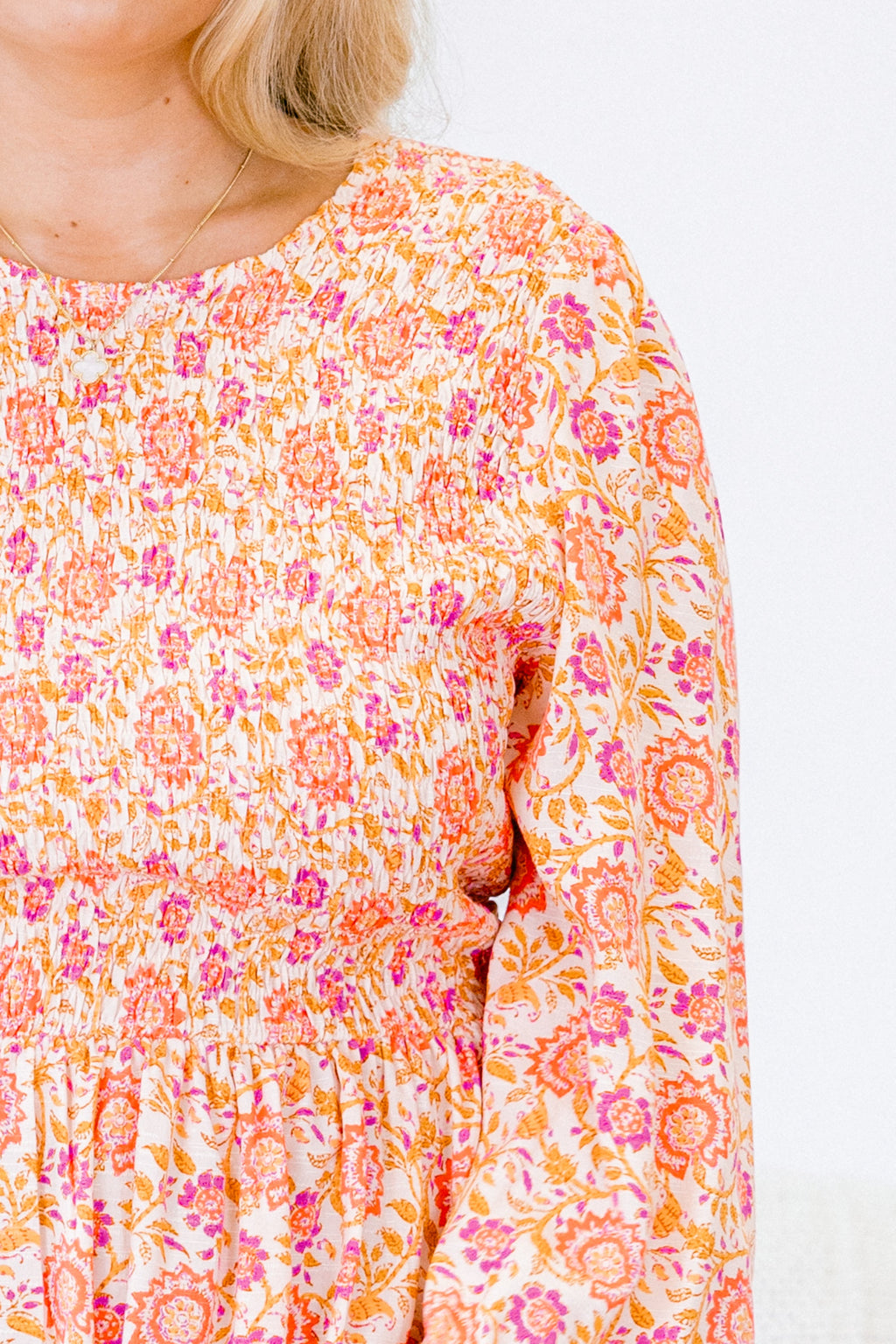 Wallflower Kisses Top, Orange
