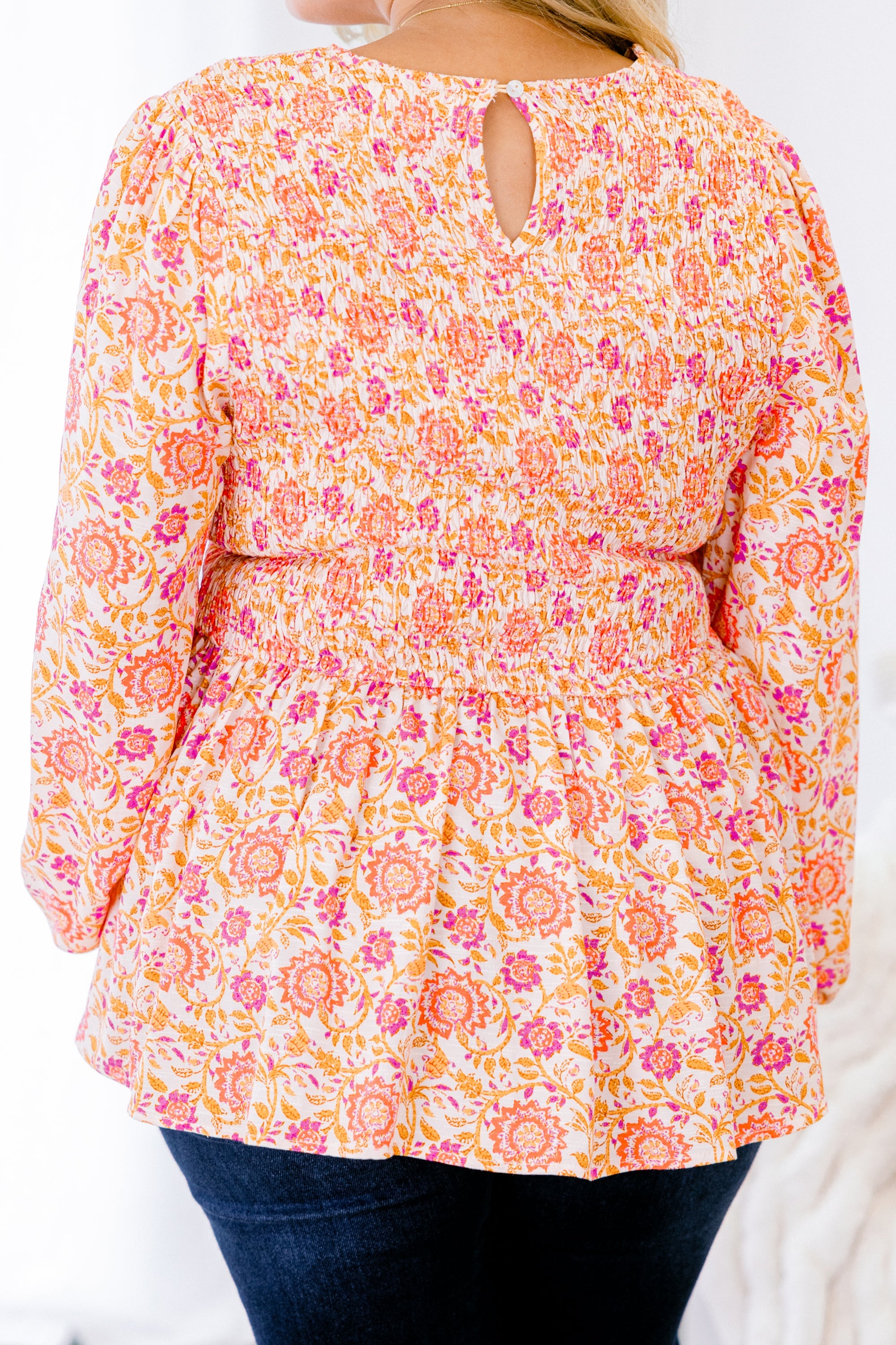 Wallflower Kisses Top, Orange