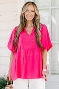 Wander Outside Top, Pink