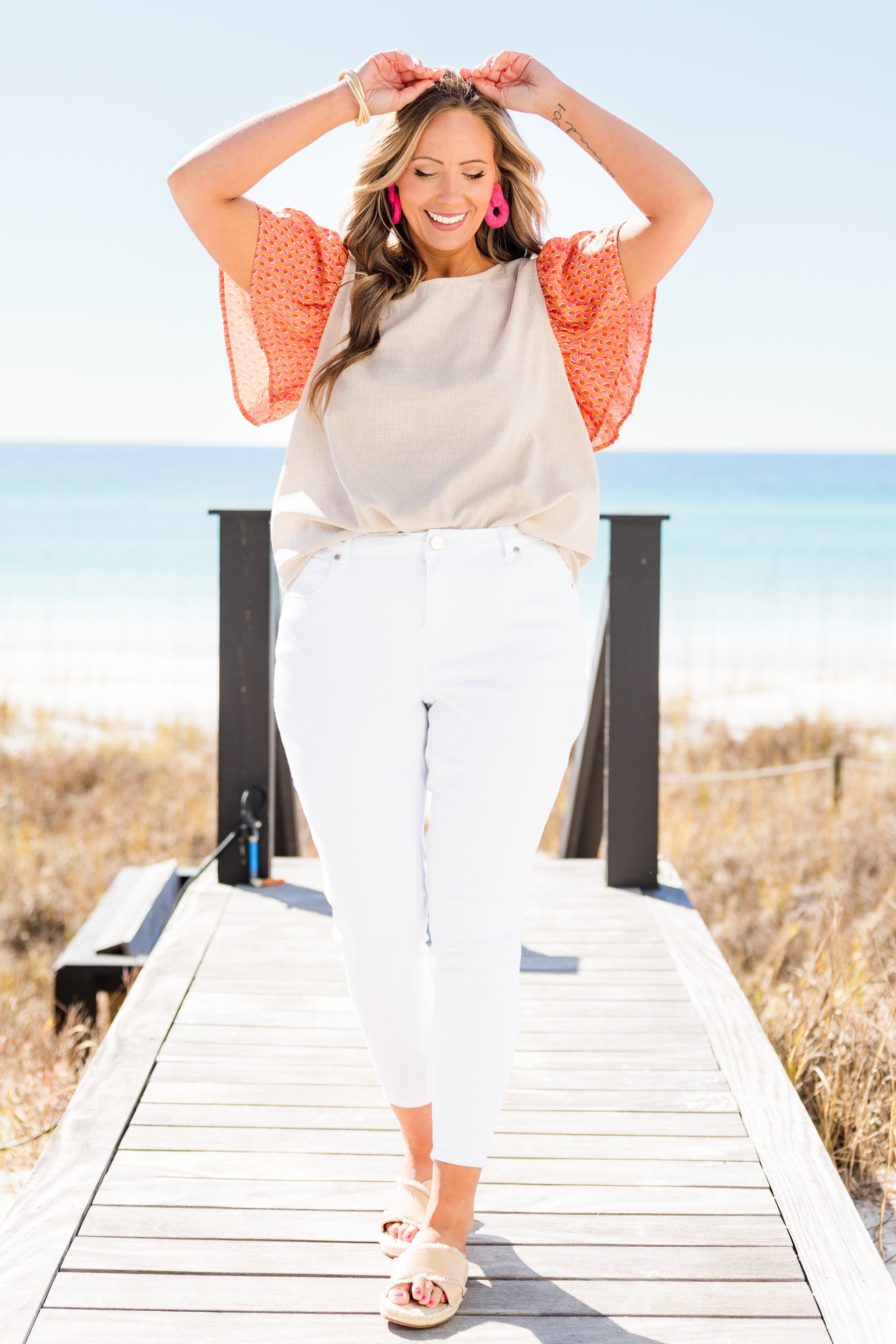 Wanderlust Bliss Top, Taupe